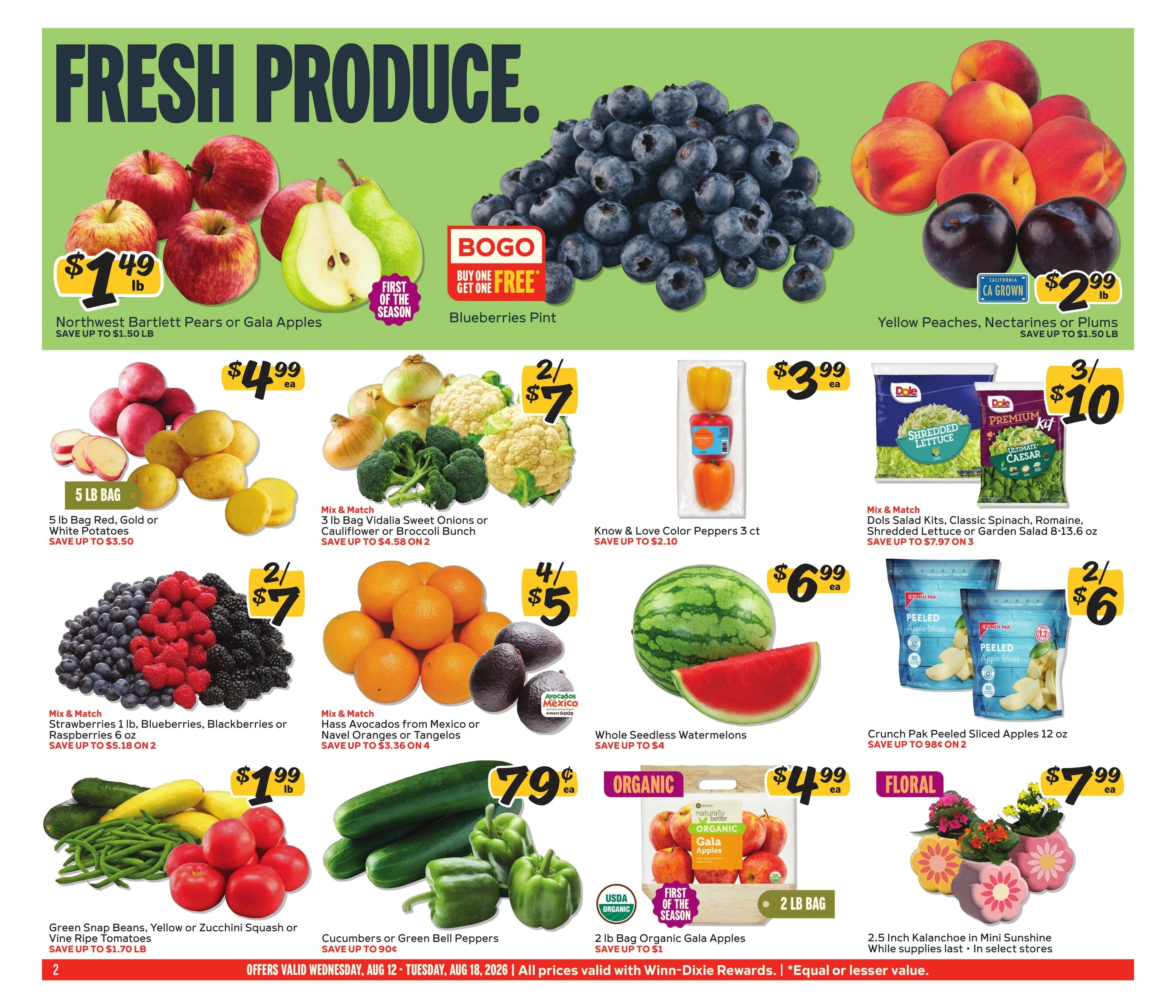 Winn-Dixie flyer page 2