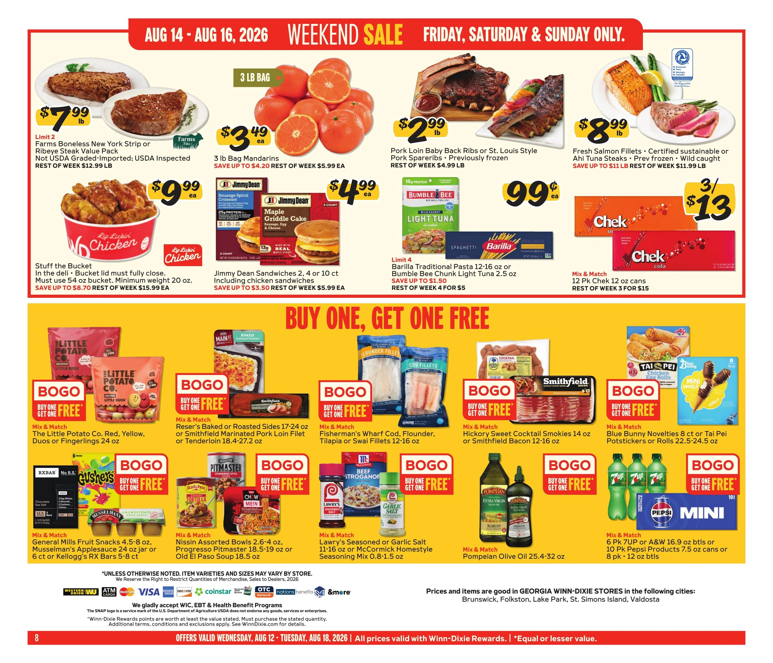 Winn-Dixie flyer page 8