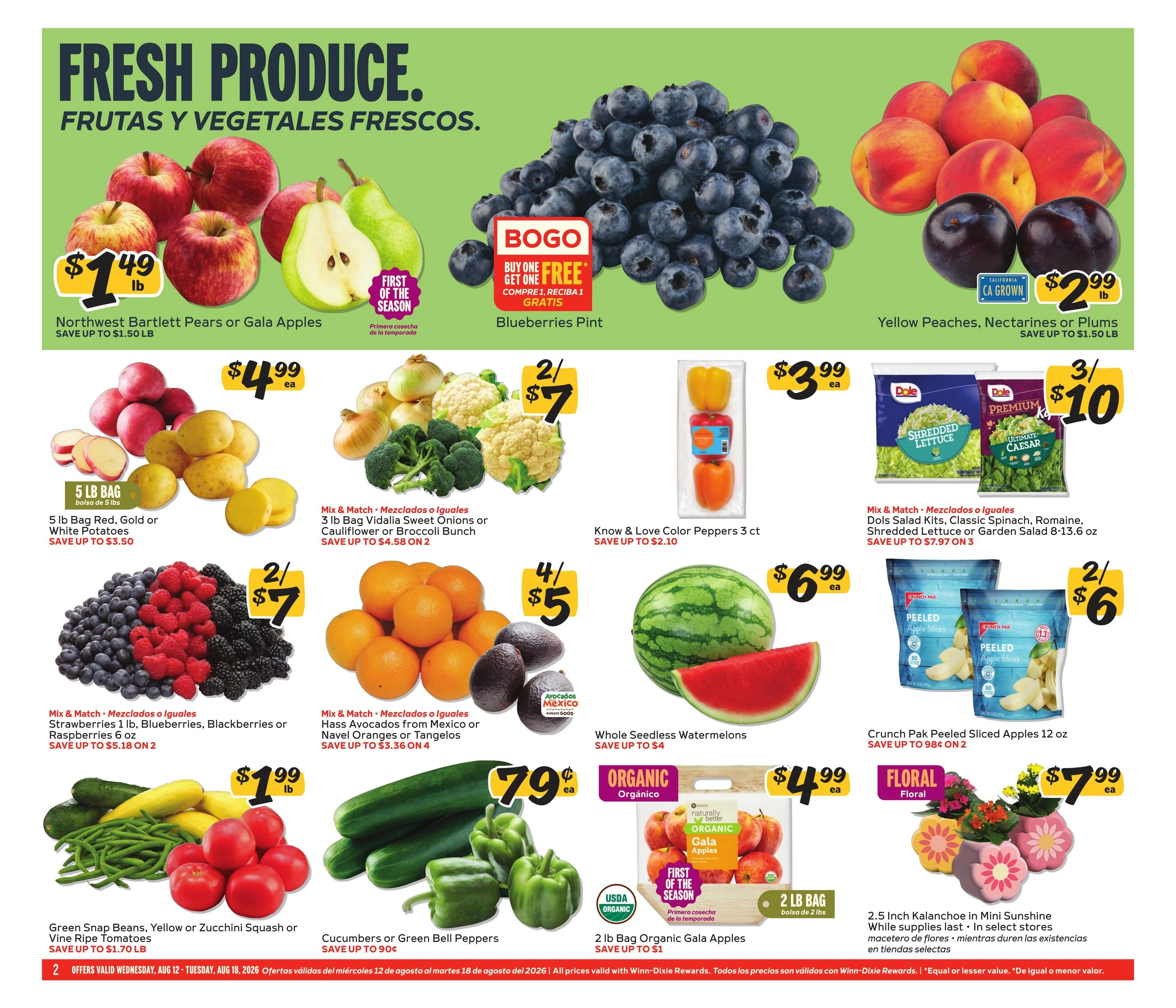 Winn-Dixie flyer page 2