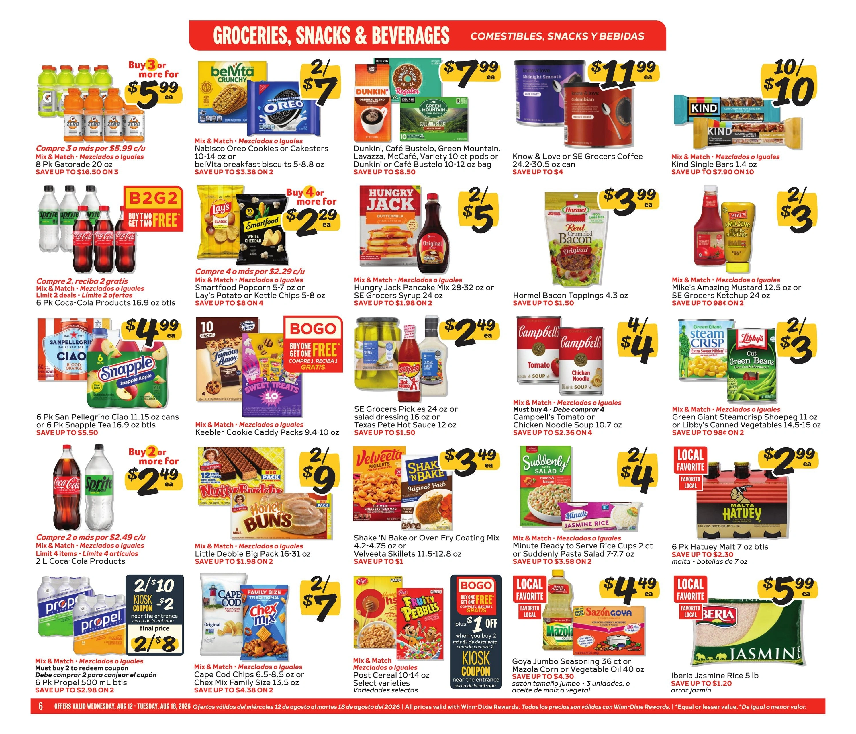 Winn-Dixie flyer page 6