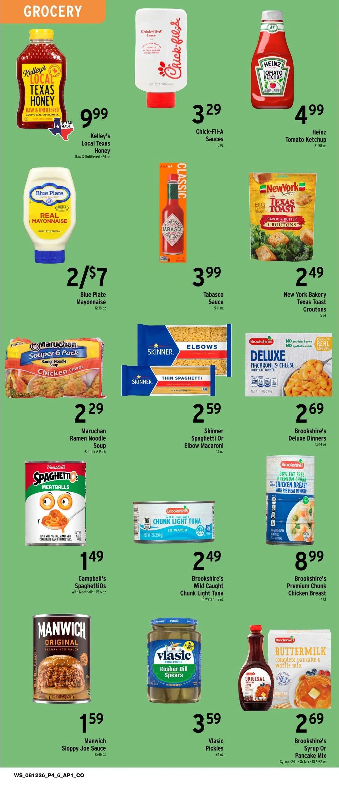 Brookshire's flyer page 4