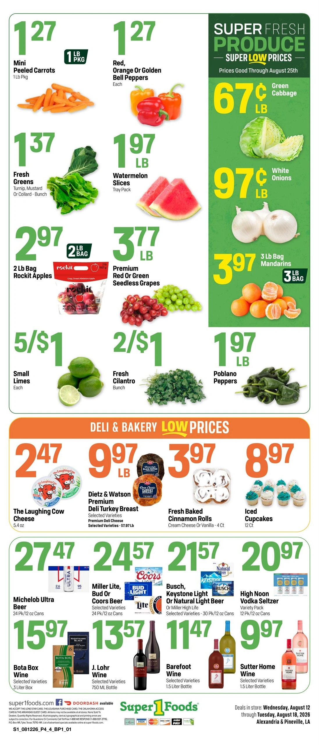 Super 1 Foods & Discount Pharmacy flyer page 4