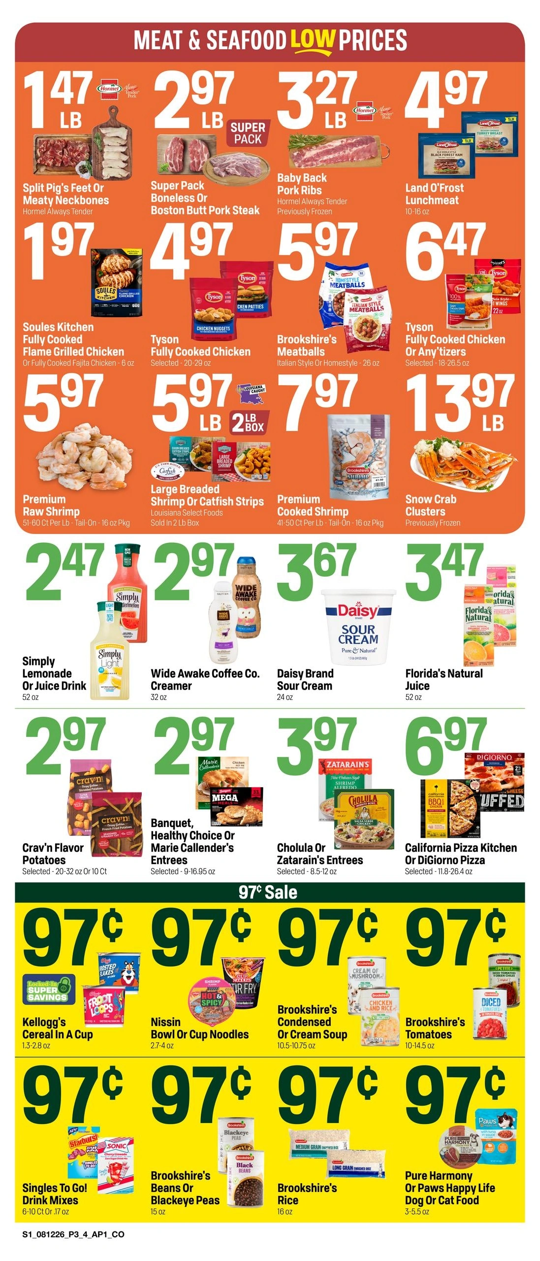 Super 1 Foods & Discount Pharmacy flyer page 3