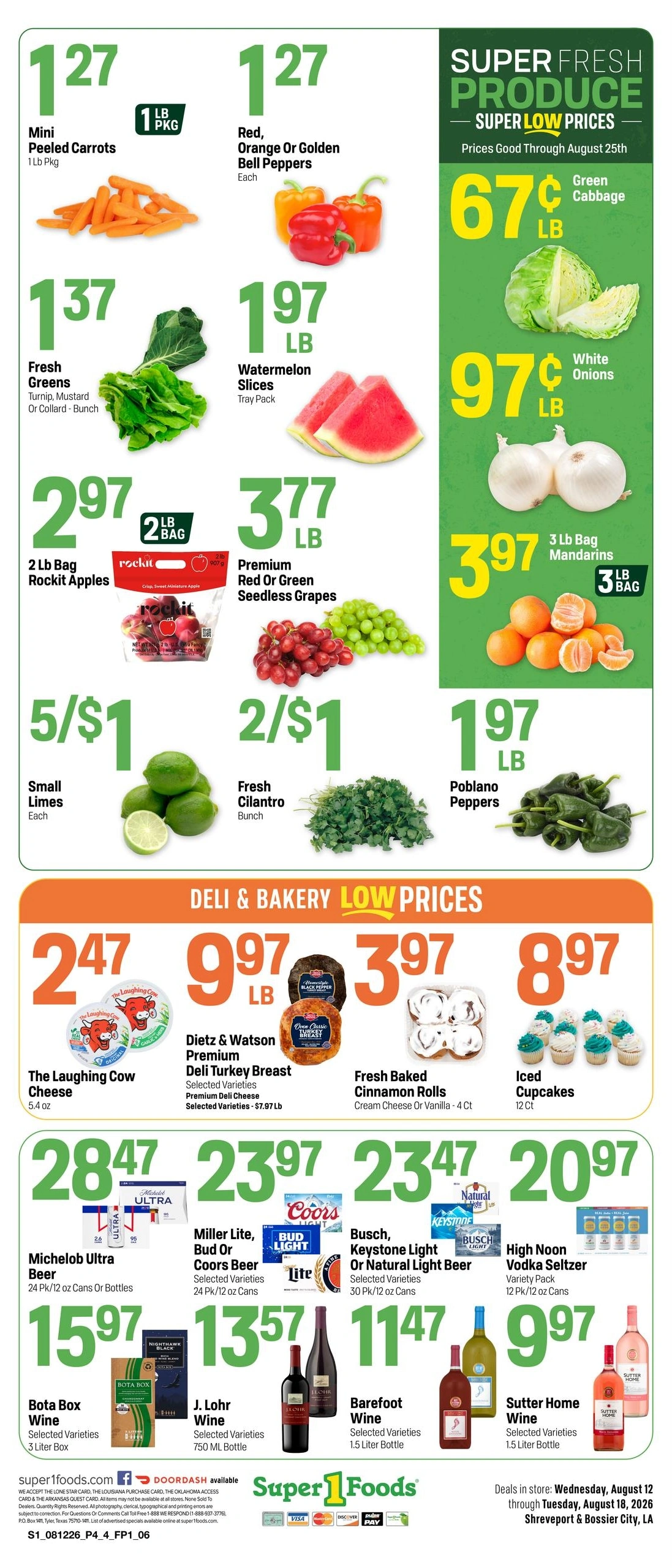 Super 1 Foods & Discount Pharmacy flyer page 4