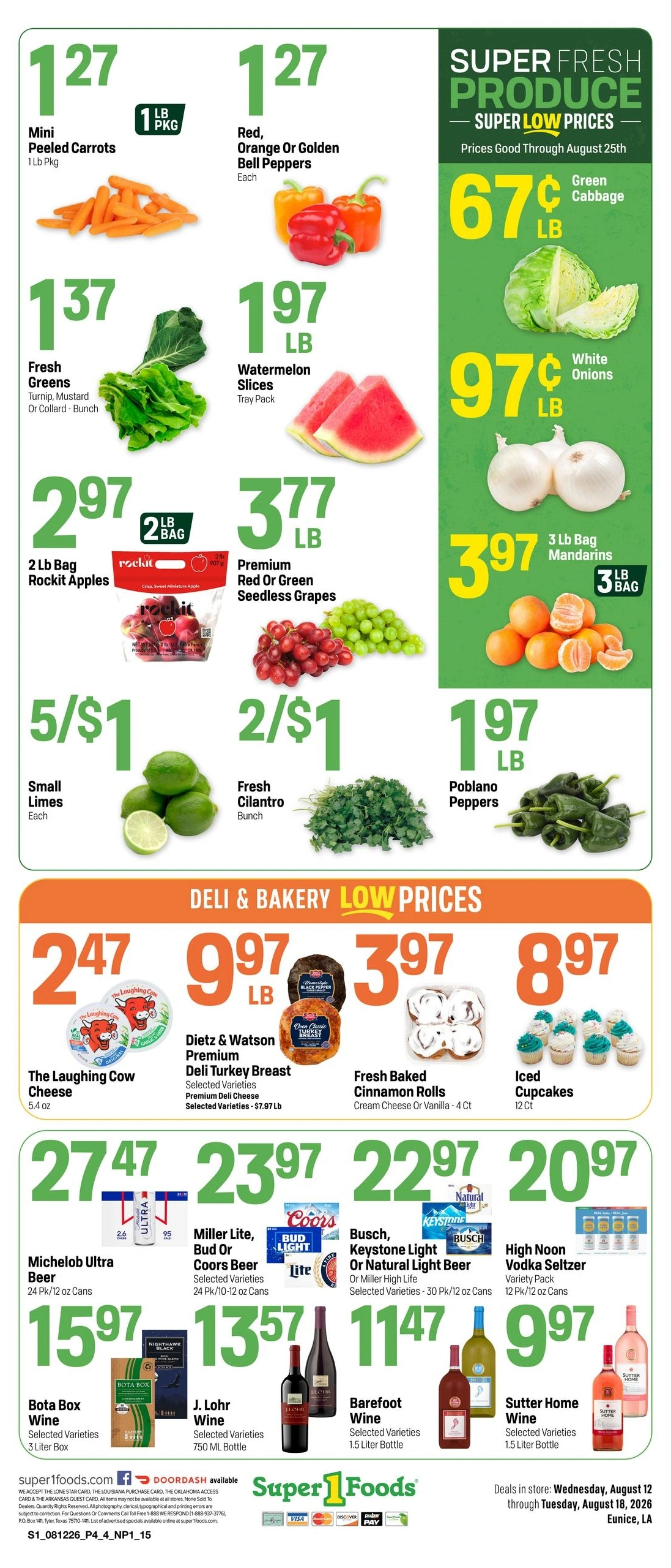 Super 1 Foods & Discount Pharmacy flyer page 4
