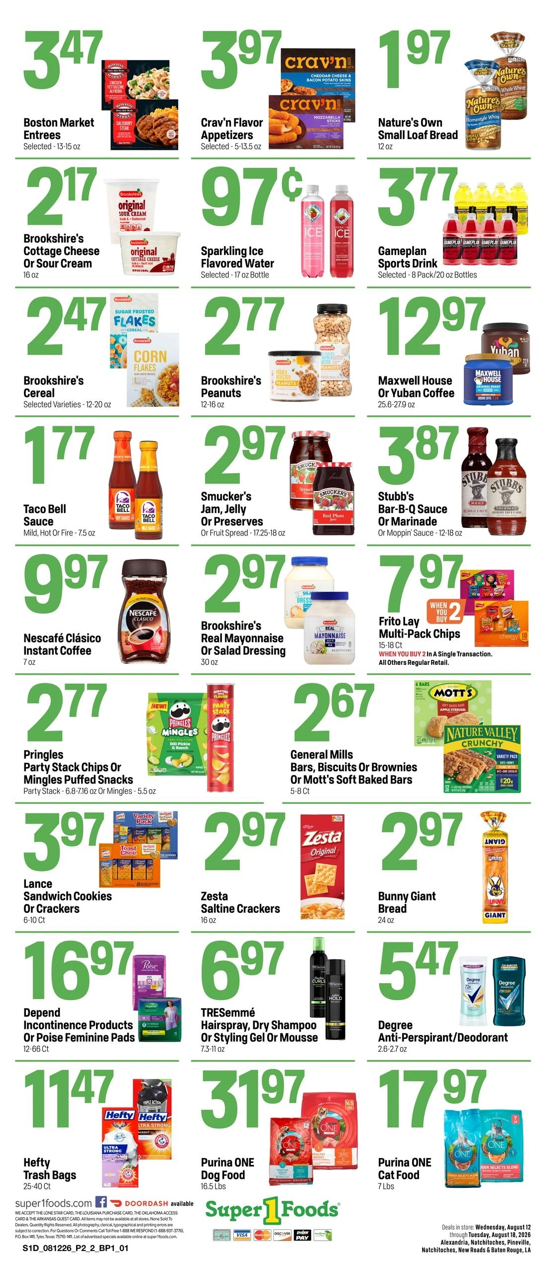 Super 1 Foods & Discount Pharmacy flyer page 2