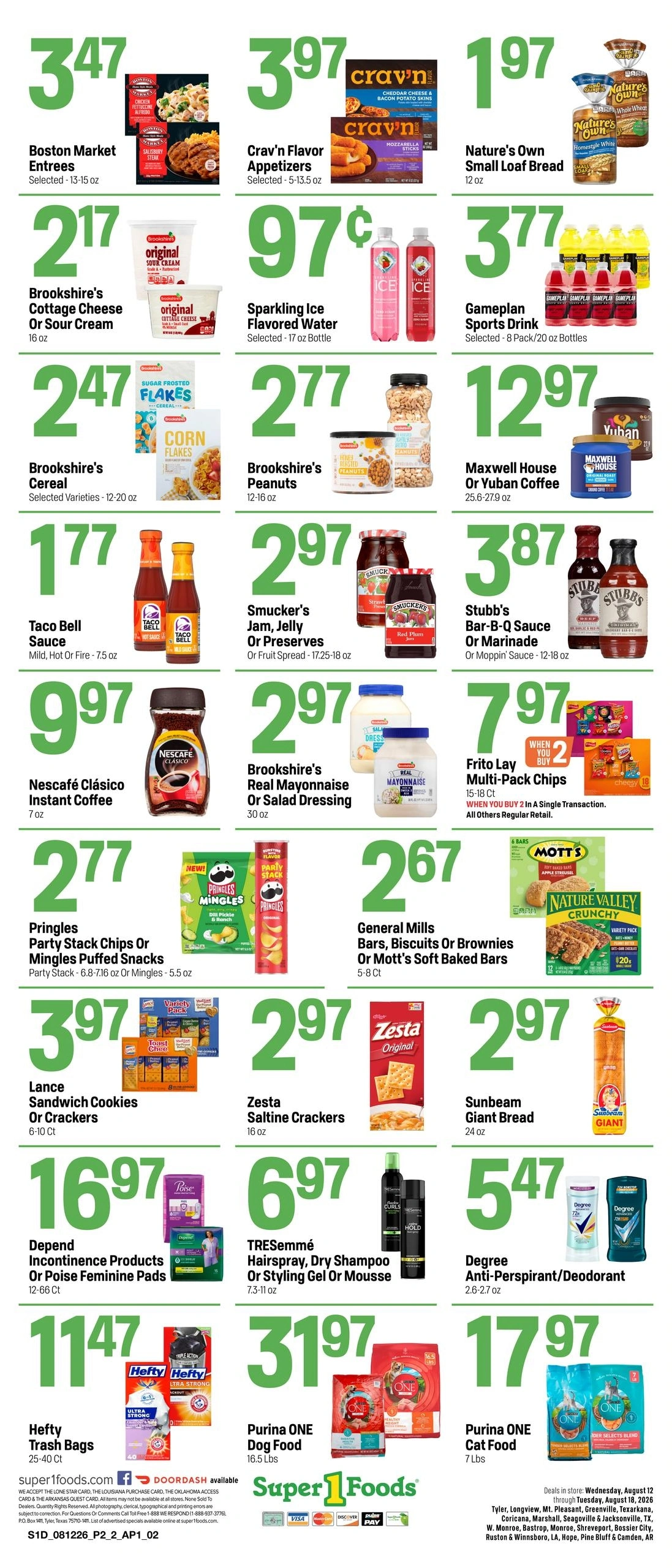 Super 1 Foods & Discount Pharmacy flyer page 2