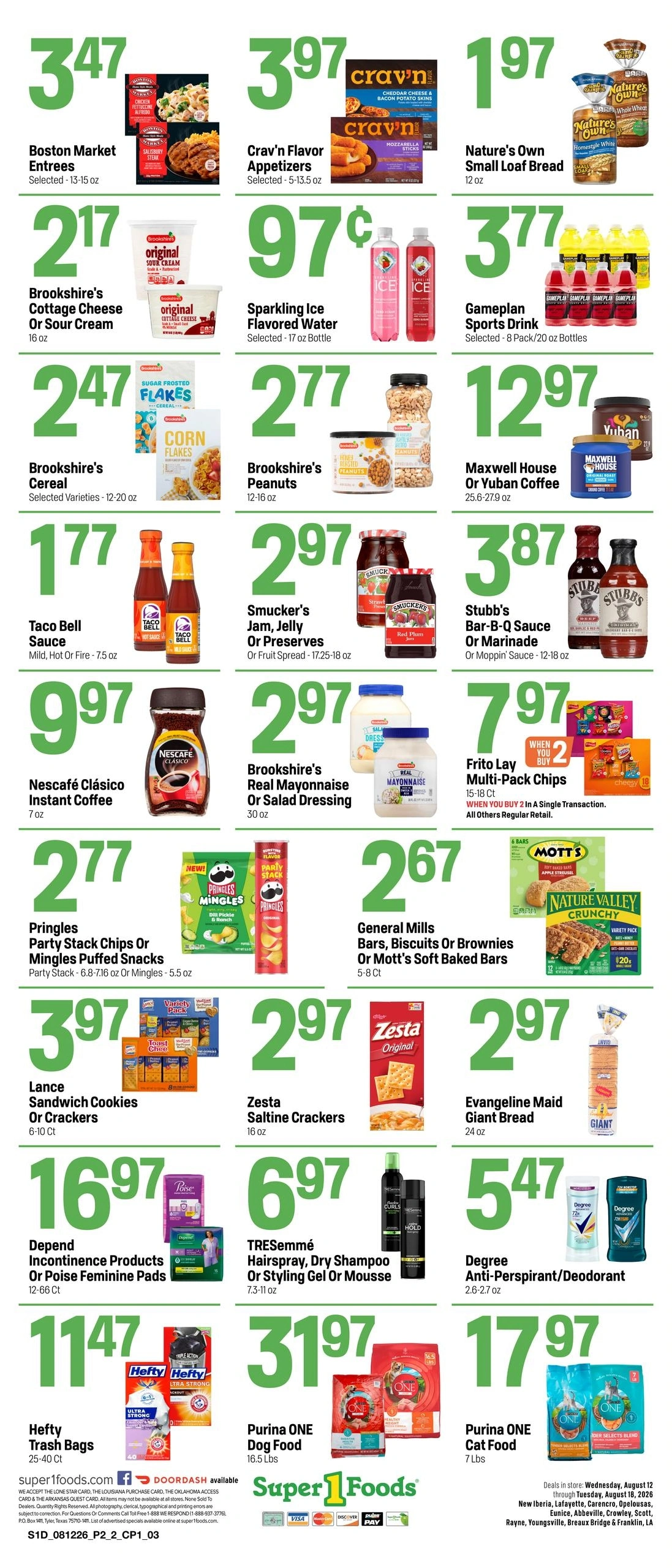 Super 1 Foods & Discount Pharmacy flyer page 2