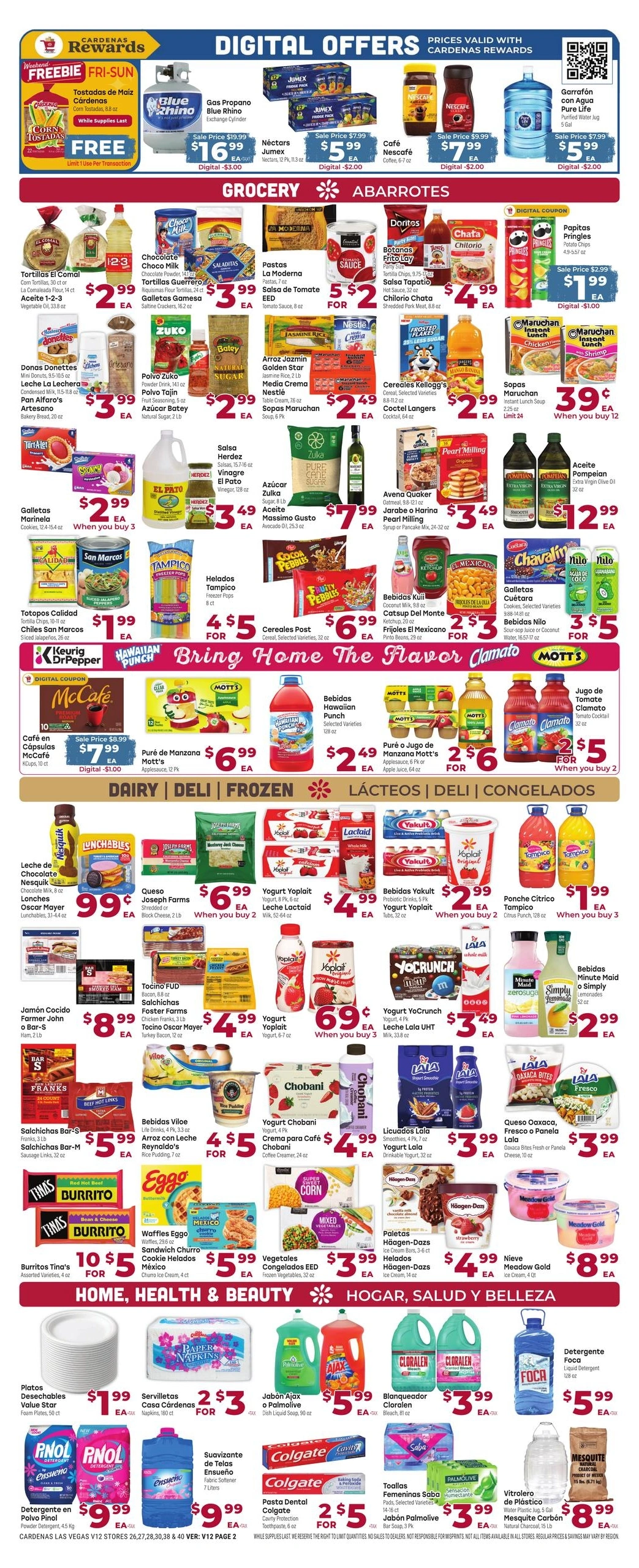 Cardenas Markets flyer page 2