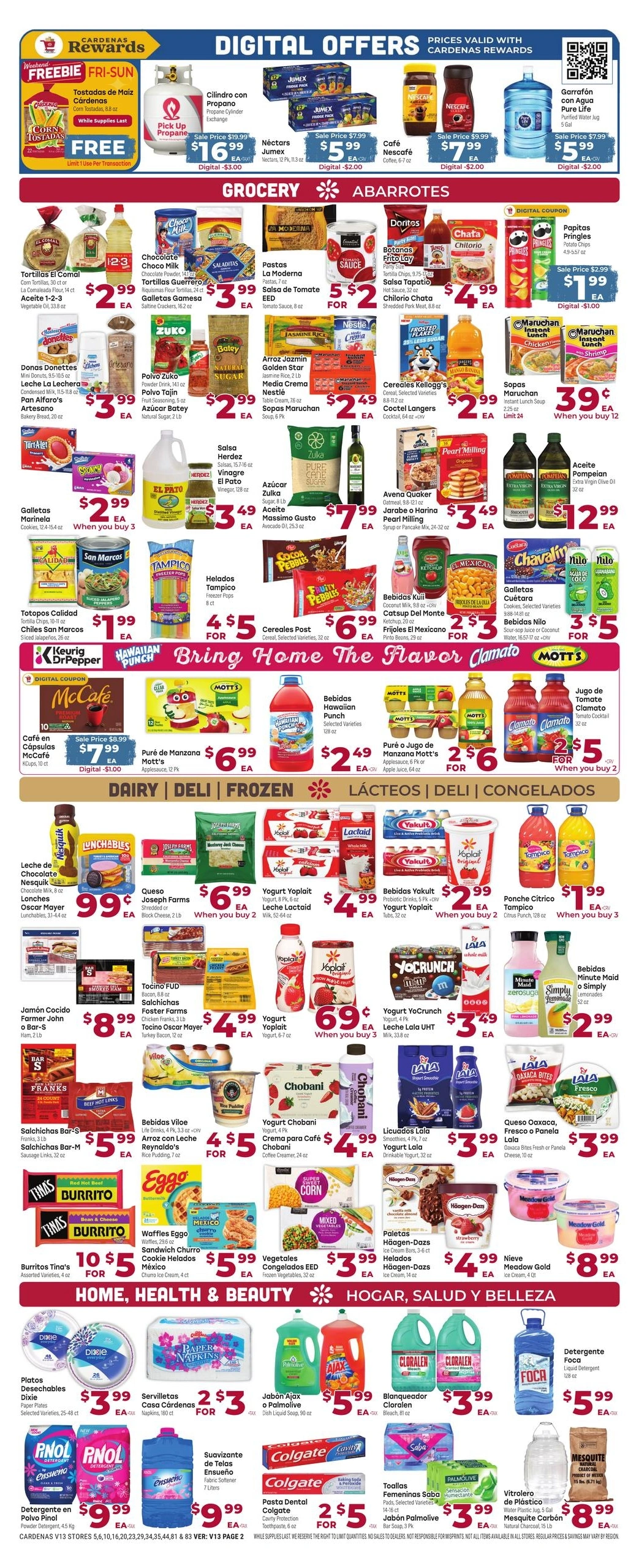 Cardenas Markets flyer page 2