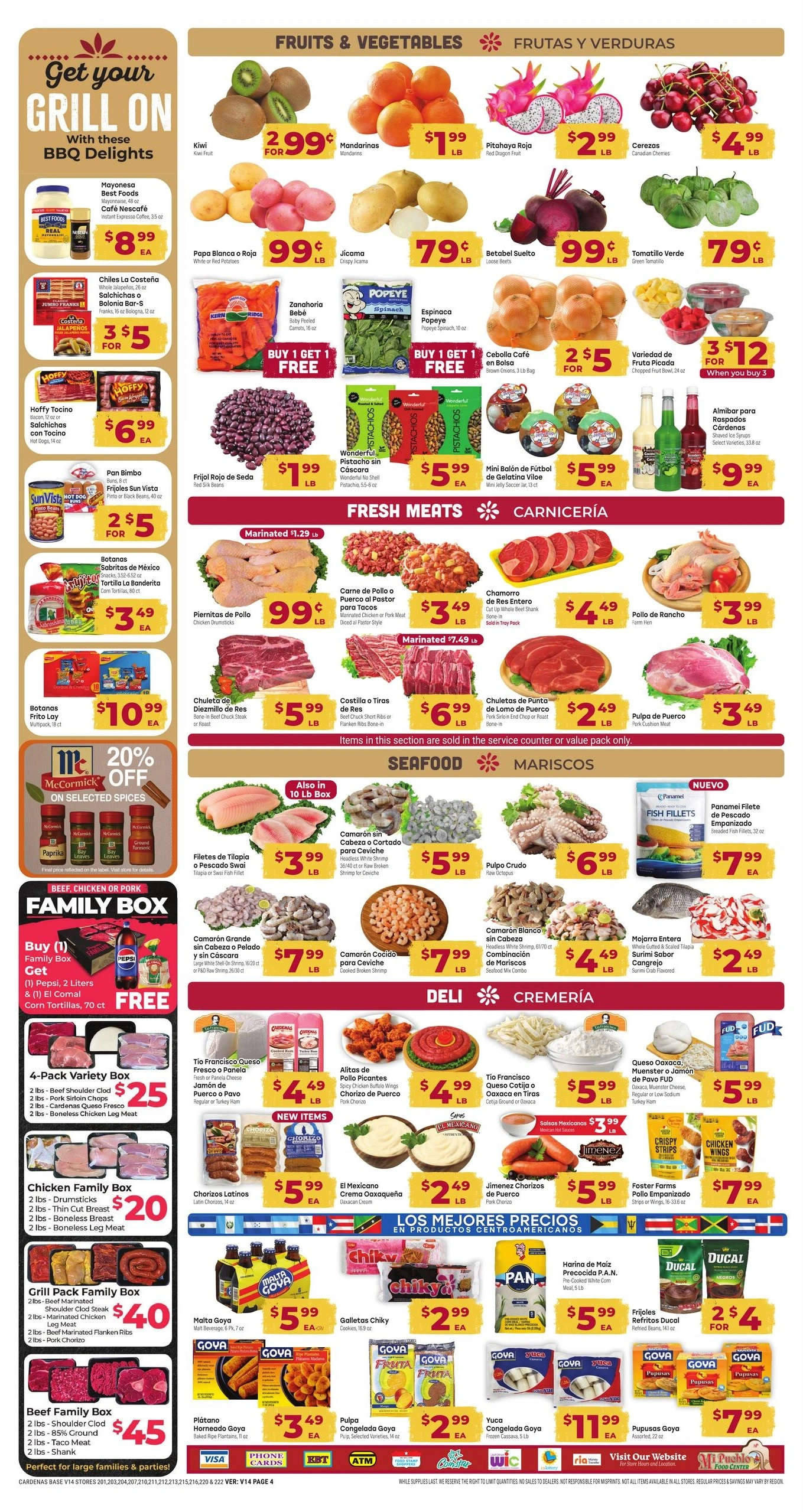 Cardenas Markets flyer page 4