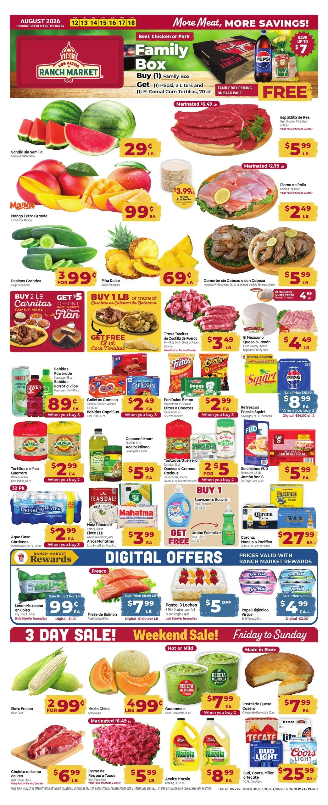 Cardenas Markets flyer page 1