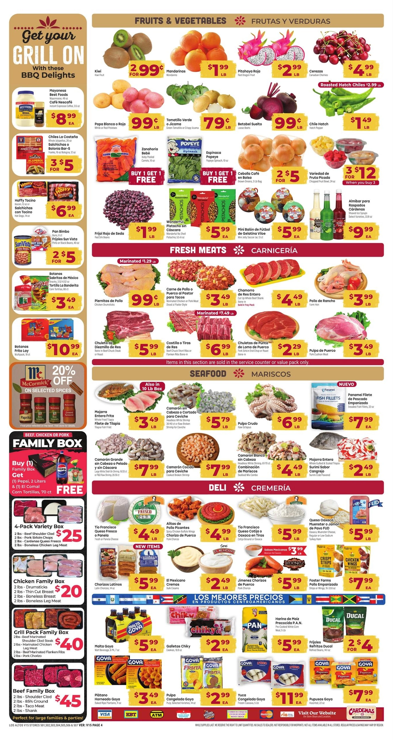 Cardenas Markets flyer page 4