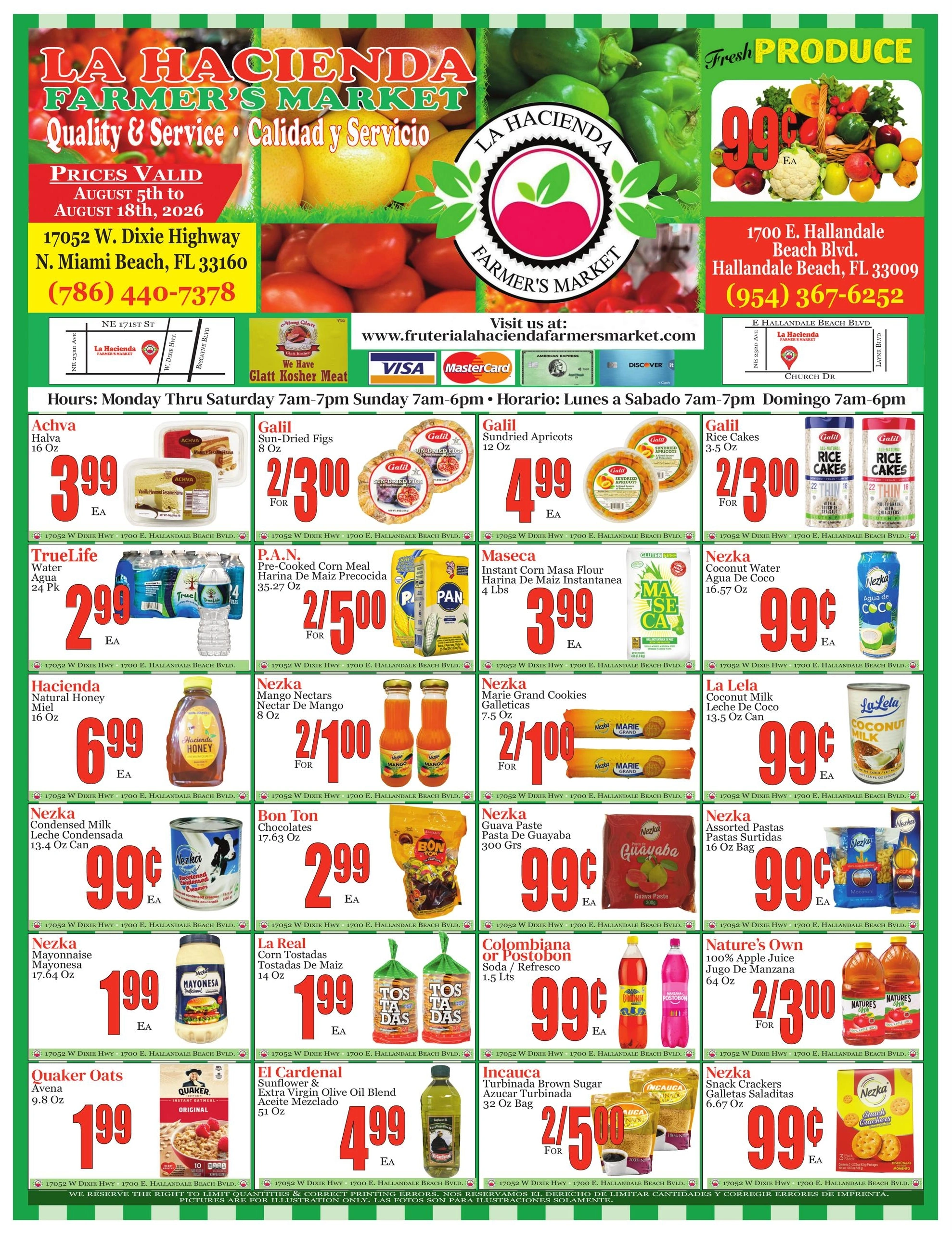 Fruteria La Hacienda Market flyer page 2