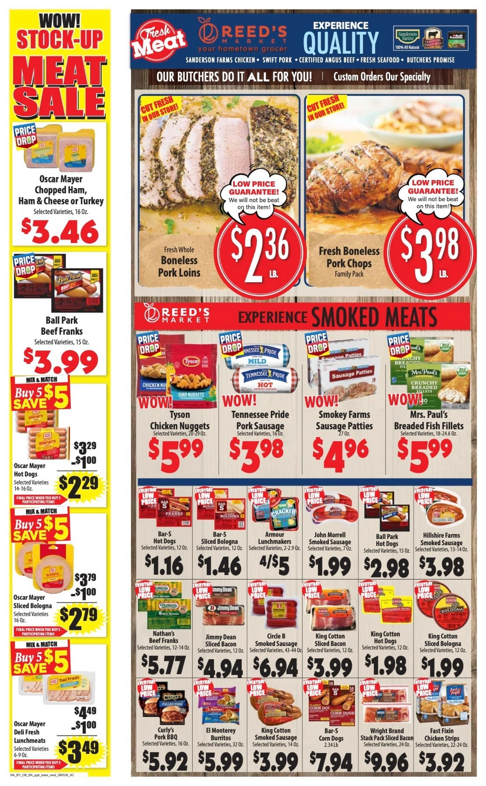 Reed's Piggly Wiggly (saveatthepig) flyer page 4