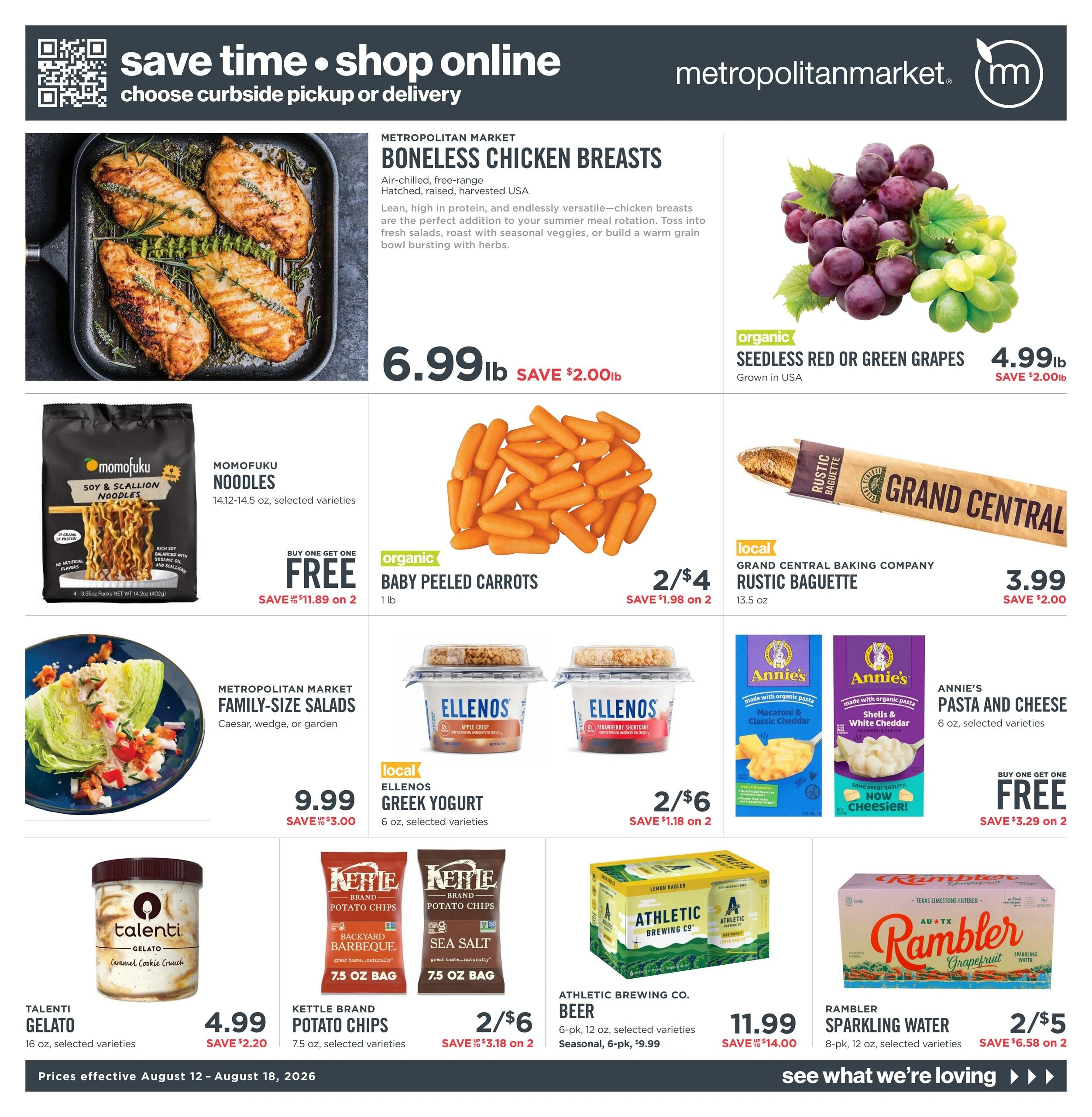 Metropolitan Market flyer page 1