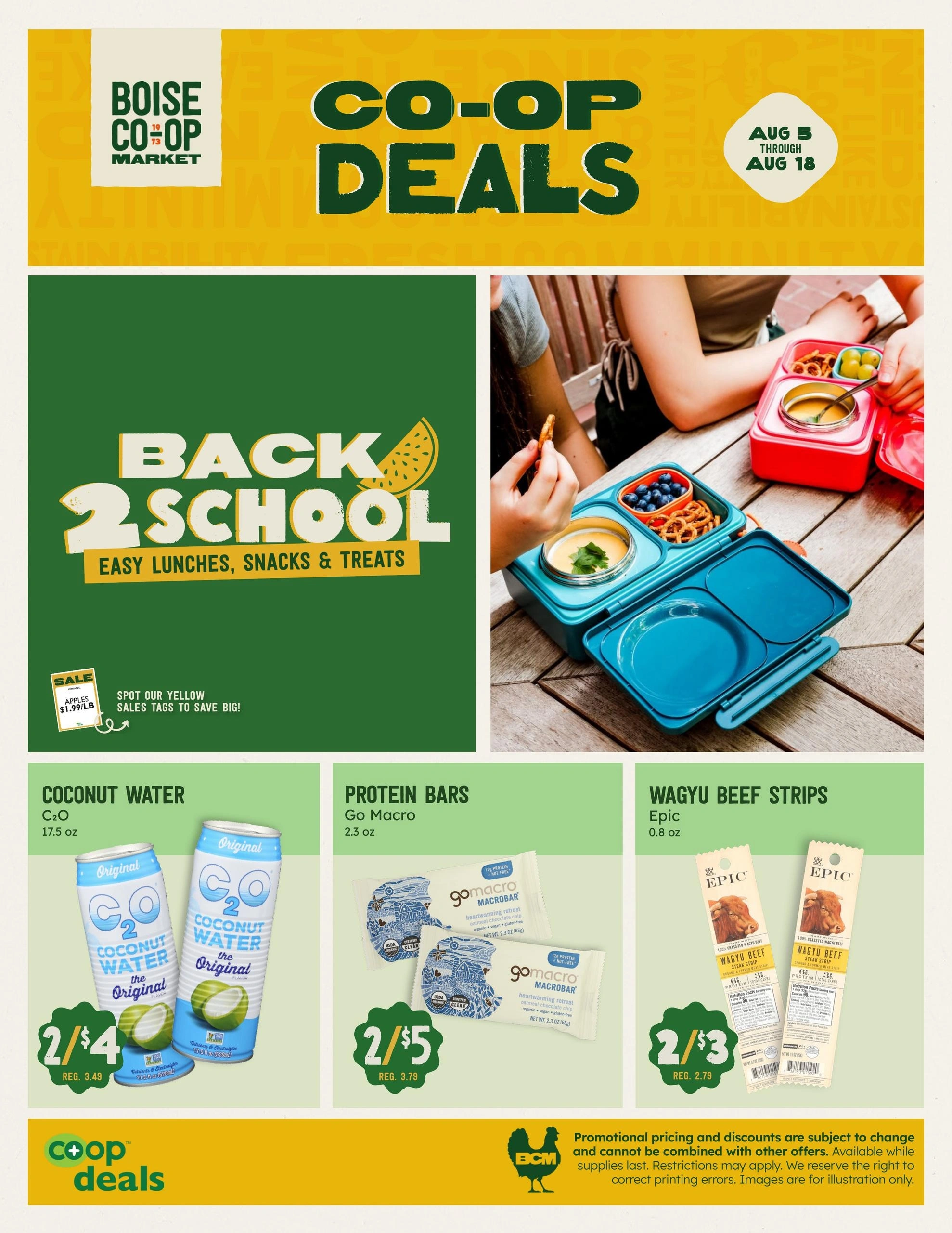 Boise Co-op flyer page 1
