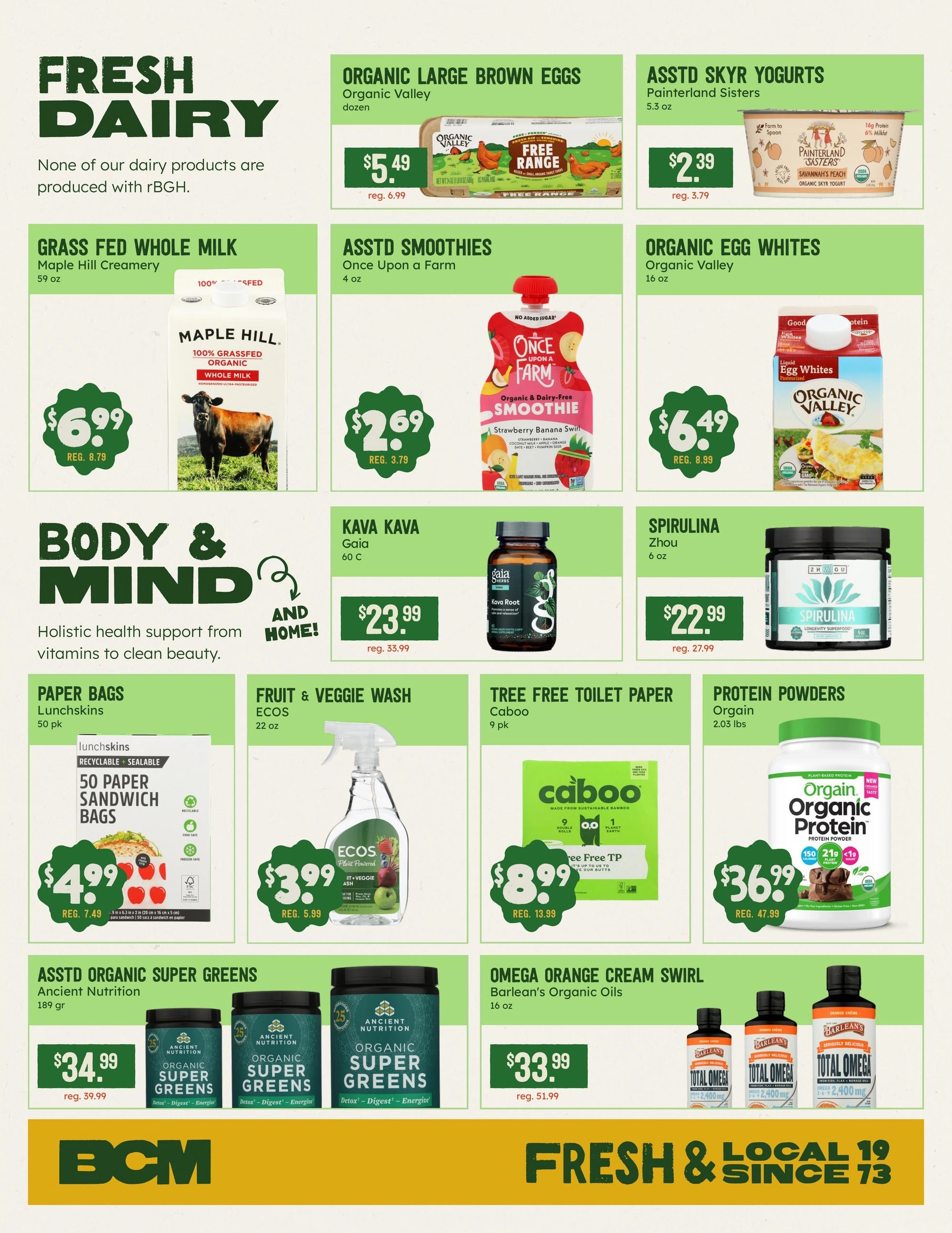 Boise Co-op flyer page 3