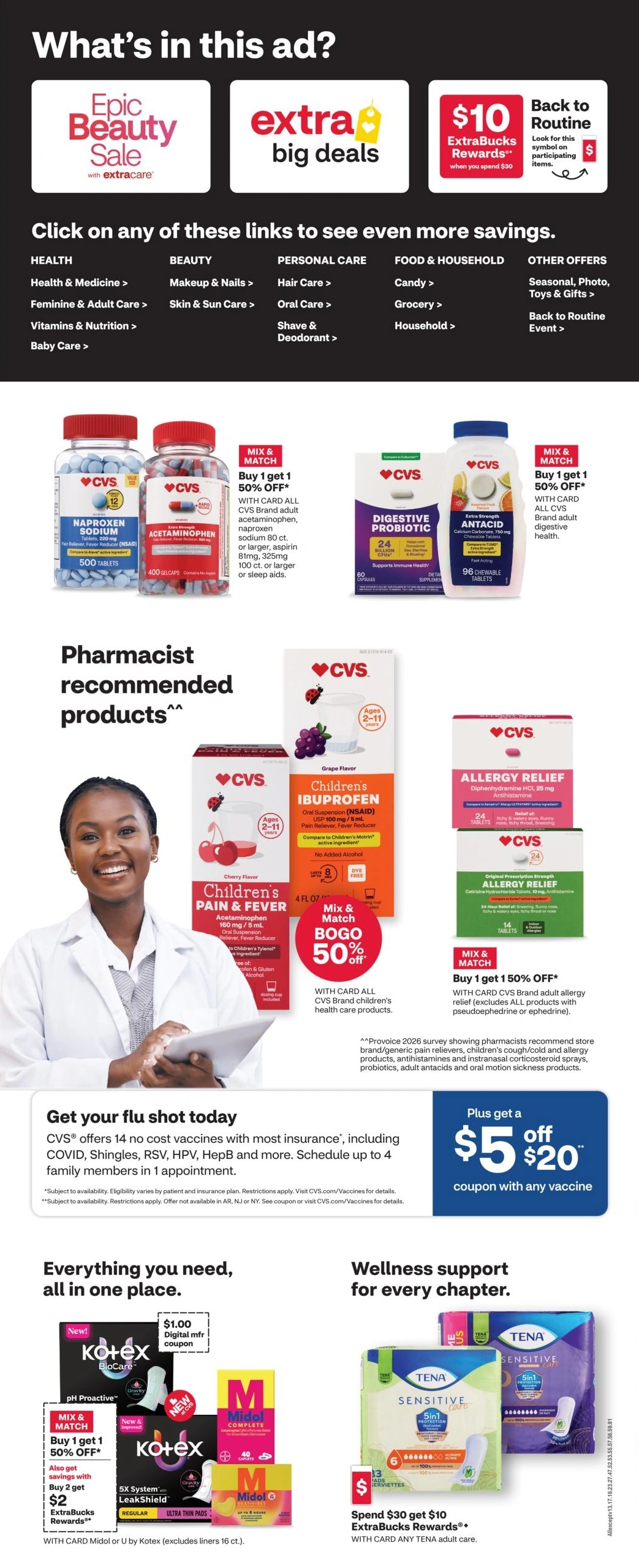CVS Pharmacy flyer page 4