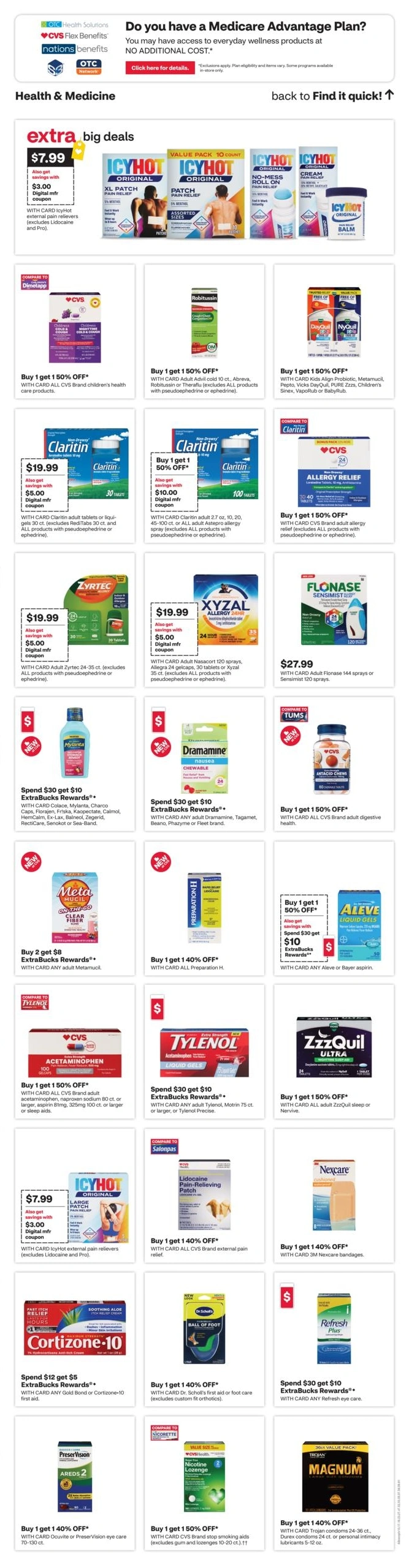 CVS Pharmacy flyer page 7