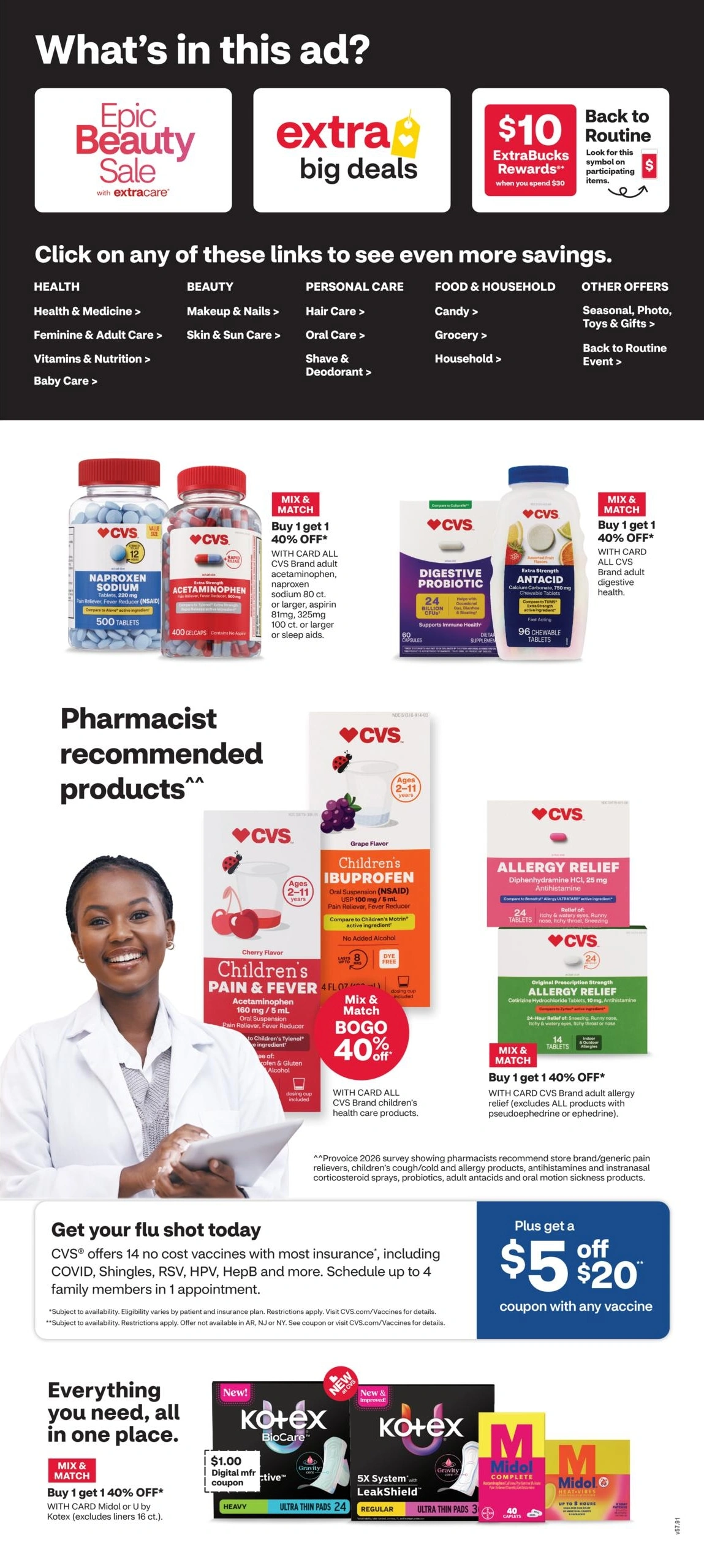 CVS Pharmacy flyer page 4