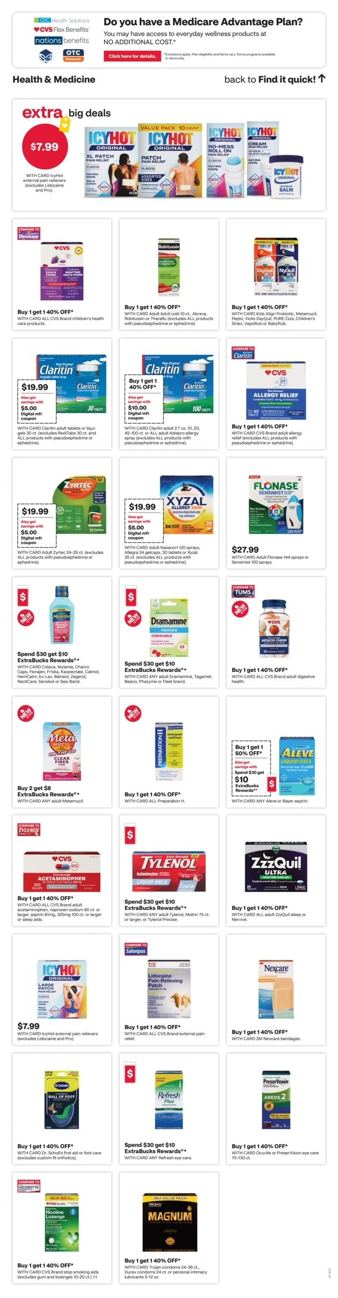 CVS Pharmacy flyer page 7