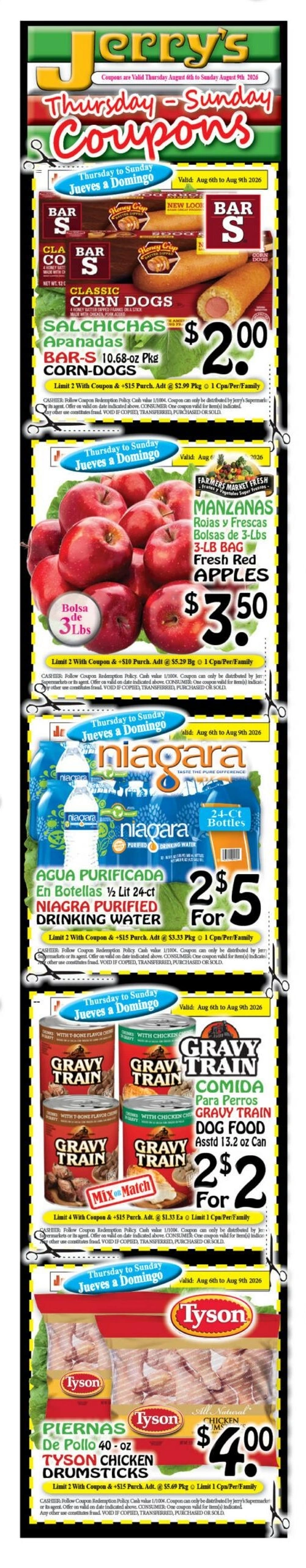 Jerry's Supermarkets flyer page 3