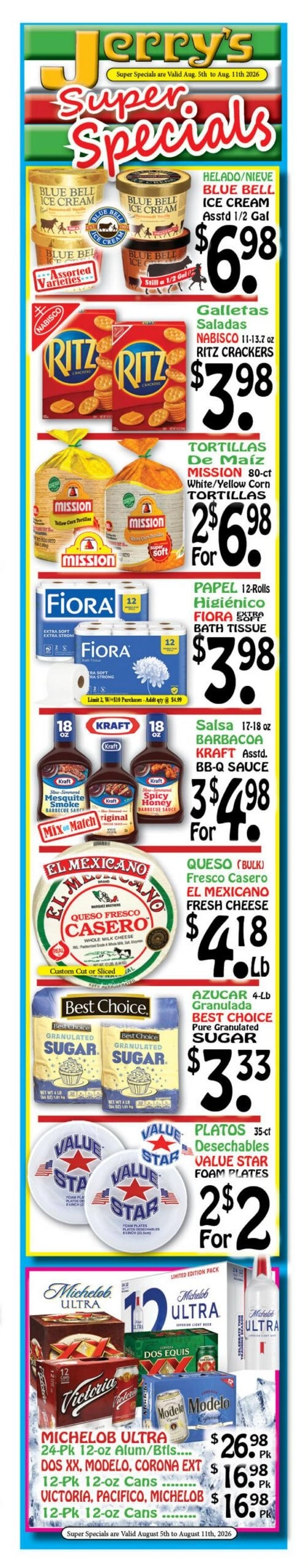 Jerry's Supermarkets flyer page 4