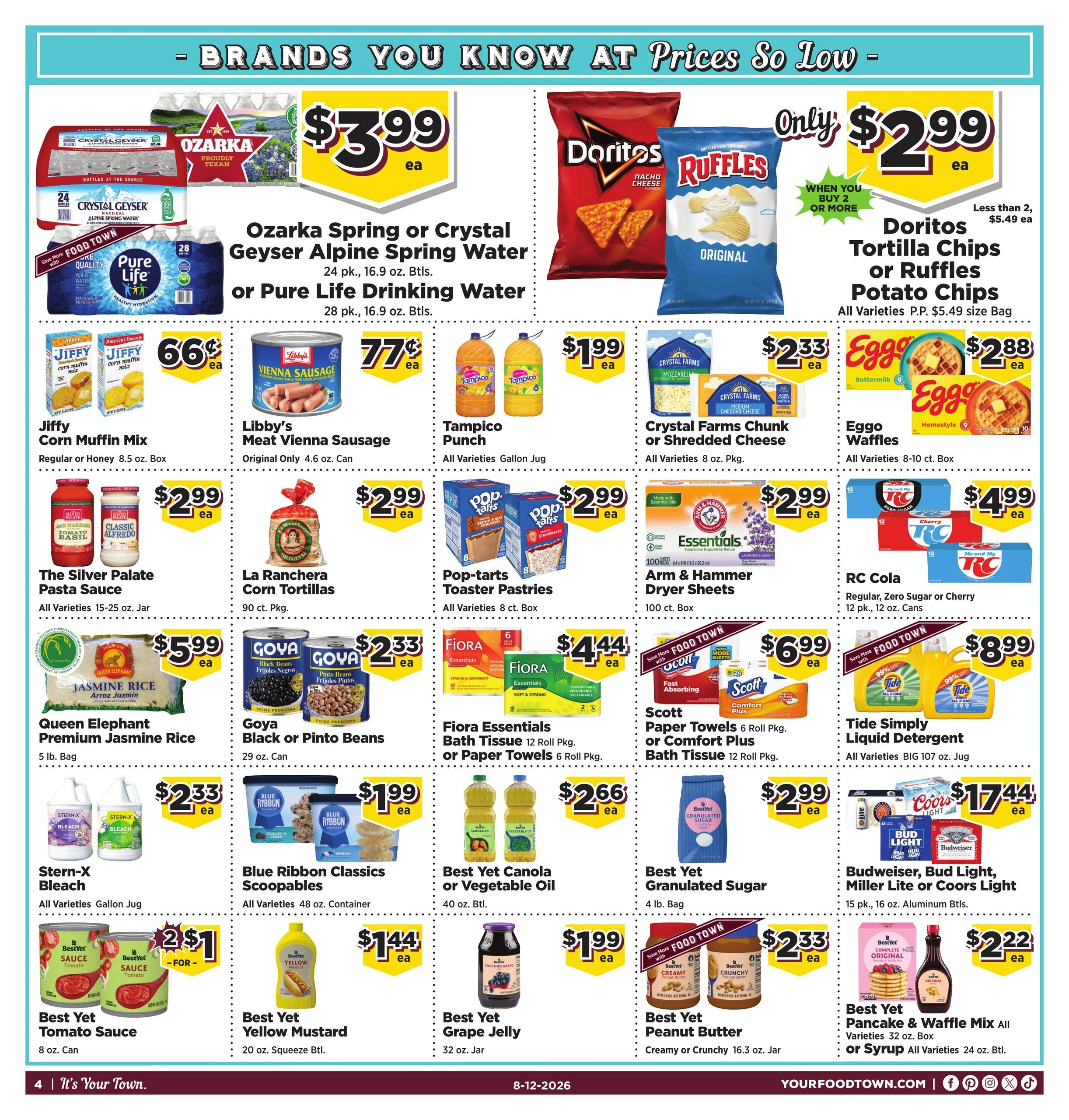 Food Town Texas flyer page 4