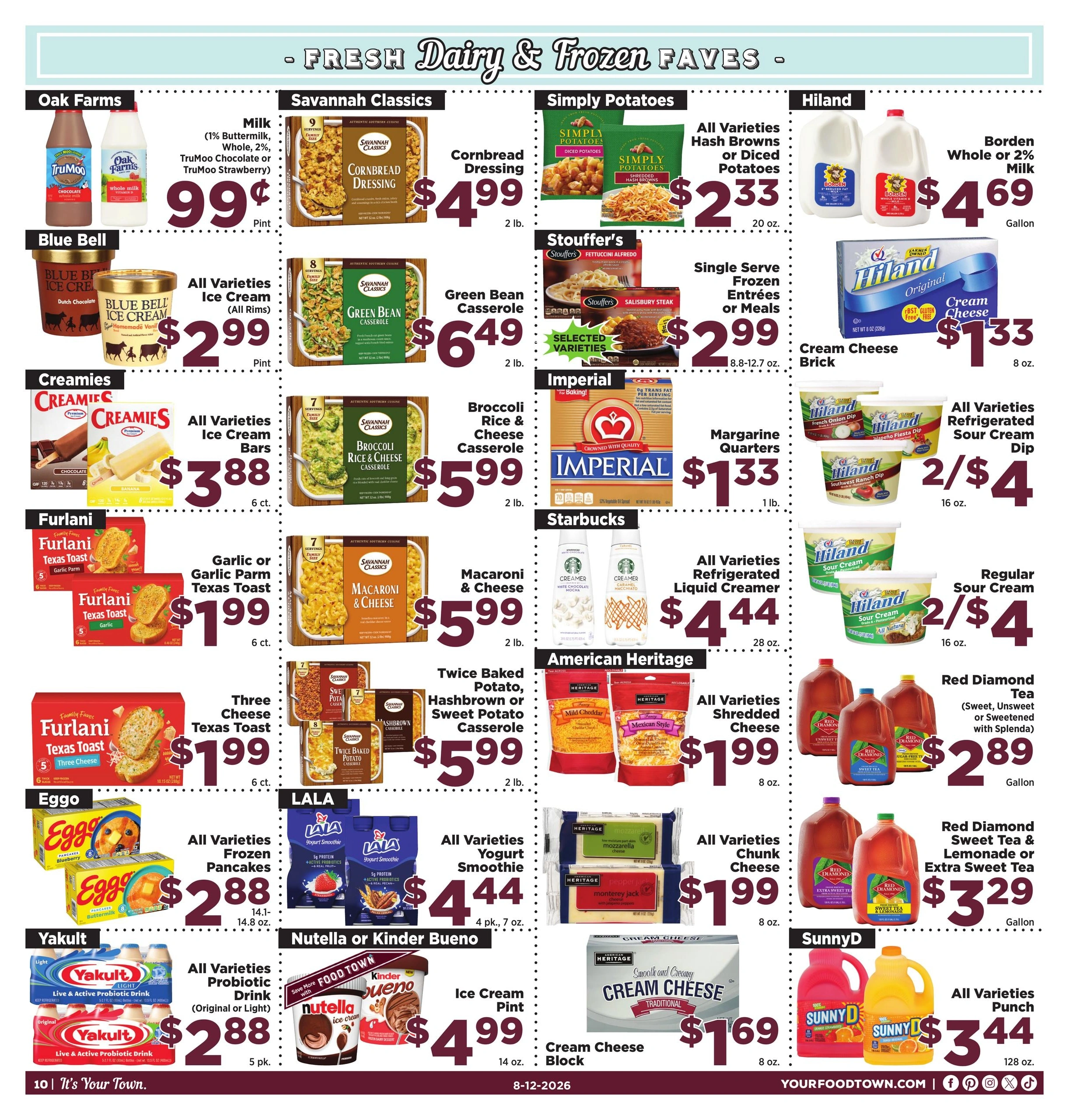 Food Town Texas flyer page 10
