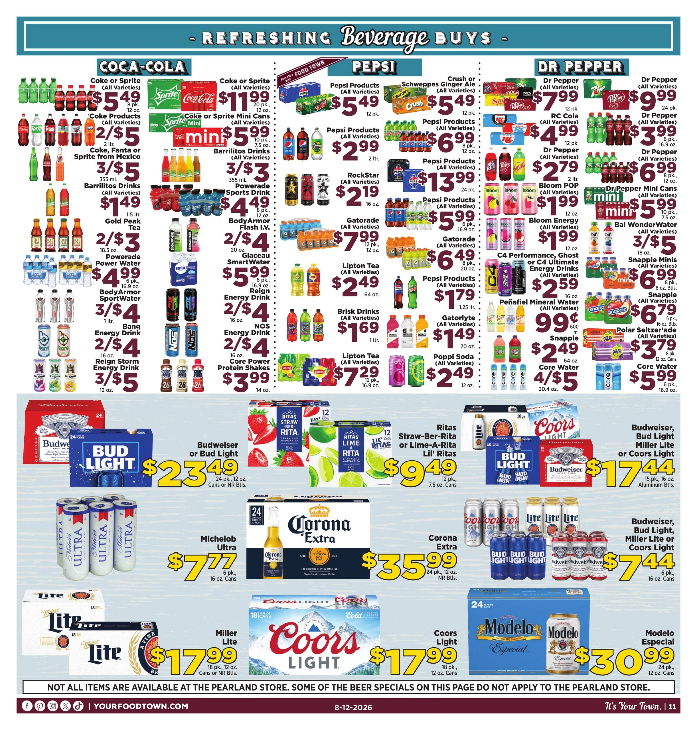 Food Town Texas flyer page 11