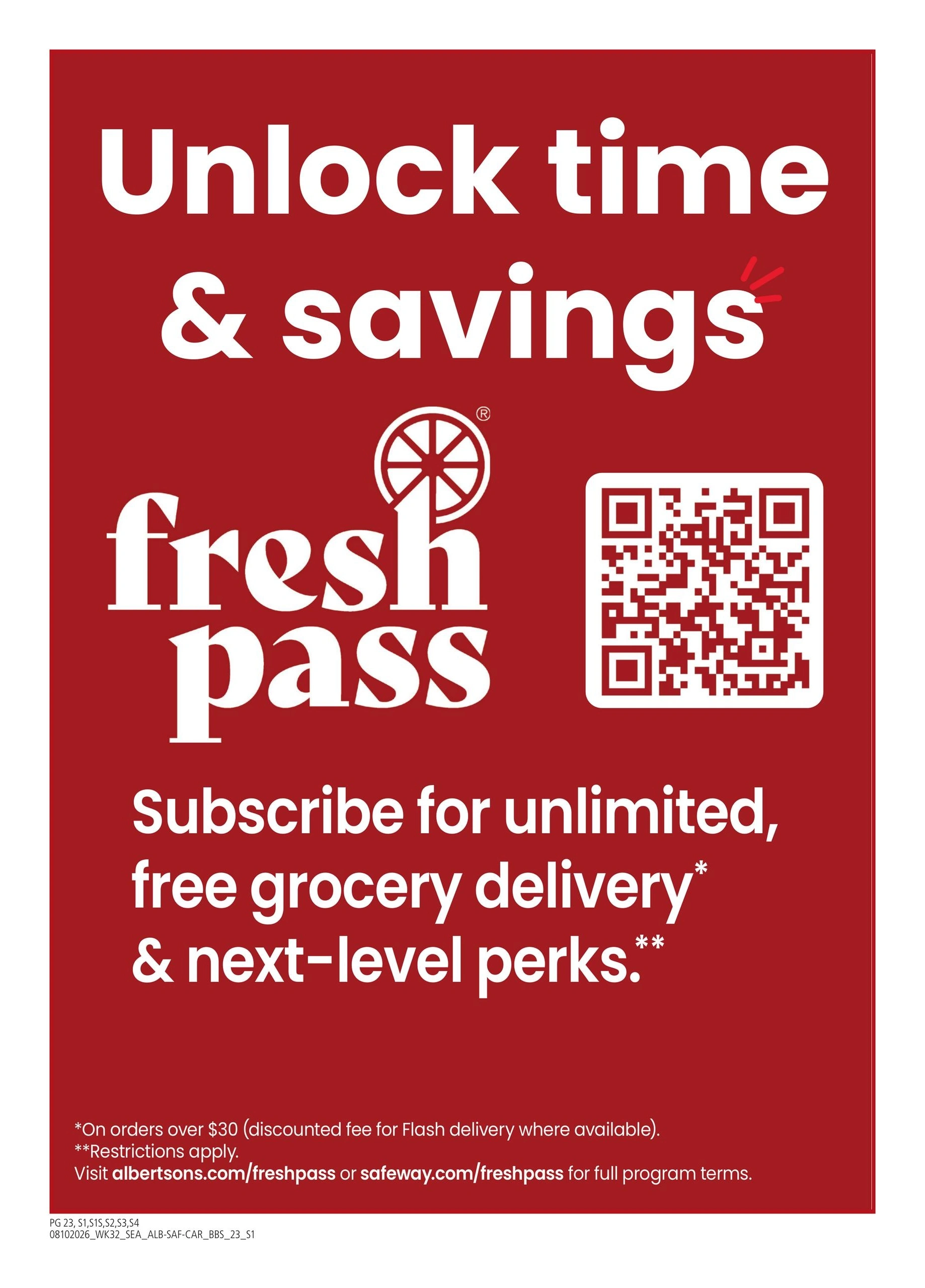 Albertsons flyer page 23