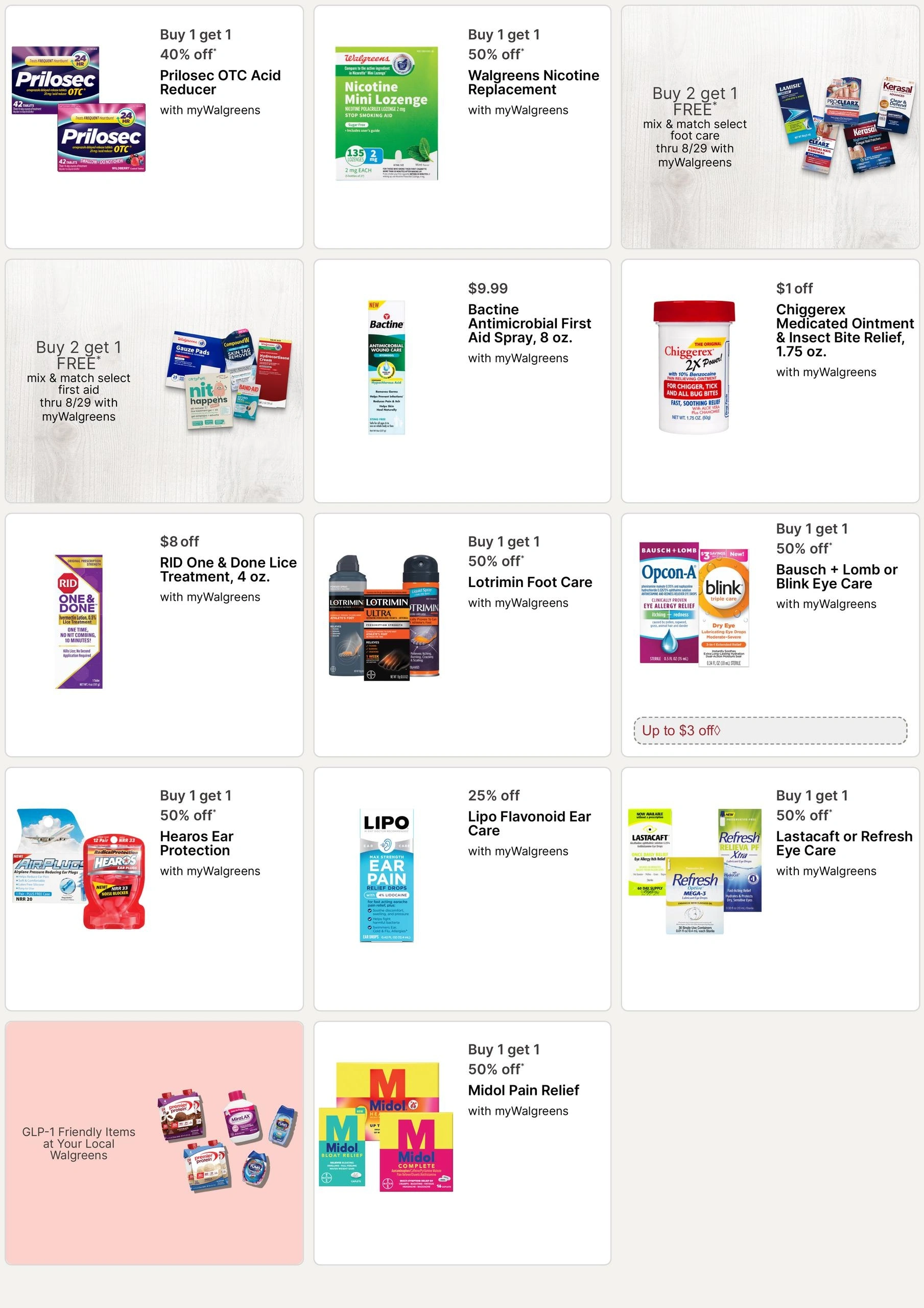 Walgreens flyer page 9