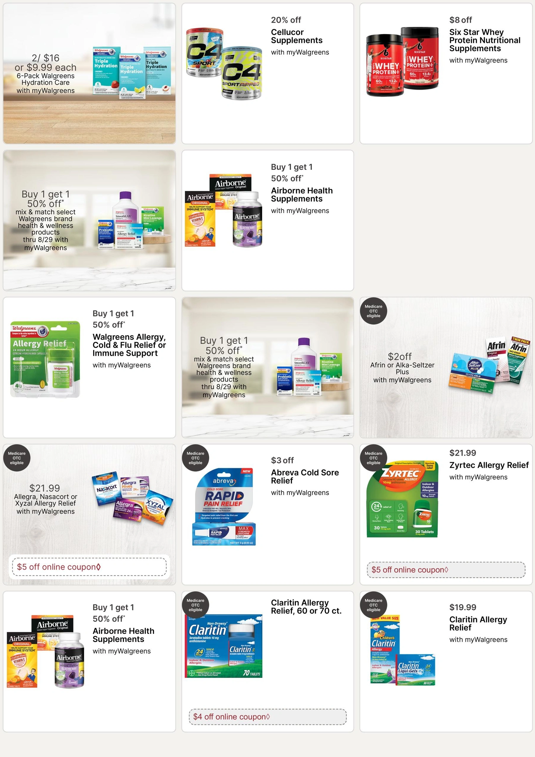 Walgreens flyer page 7