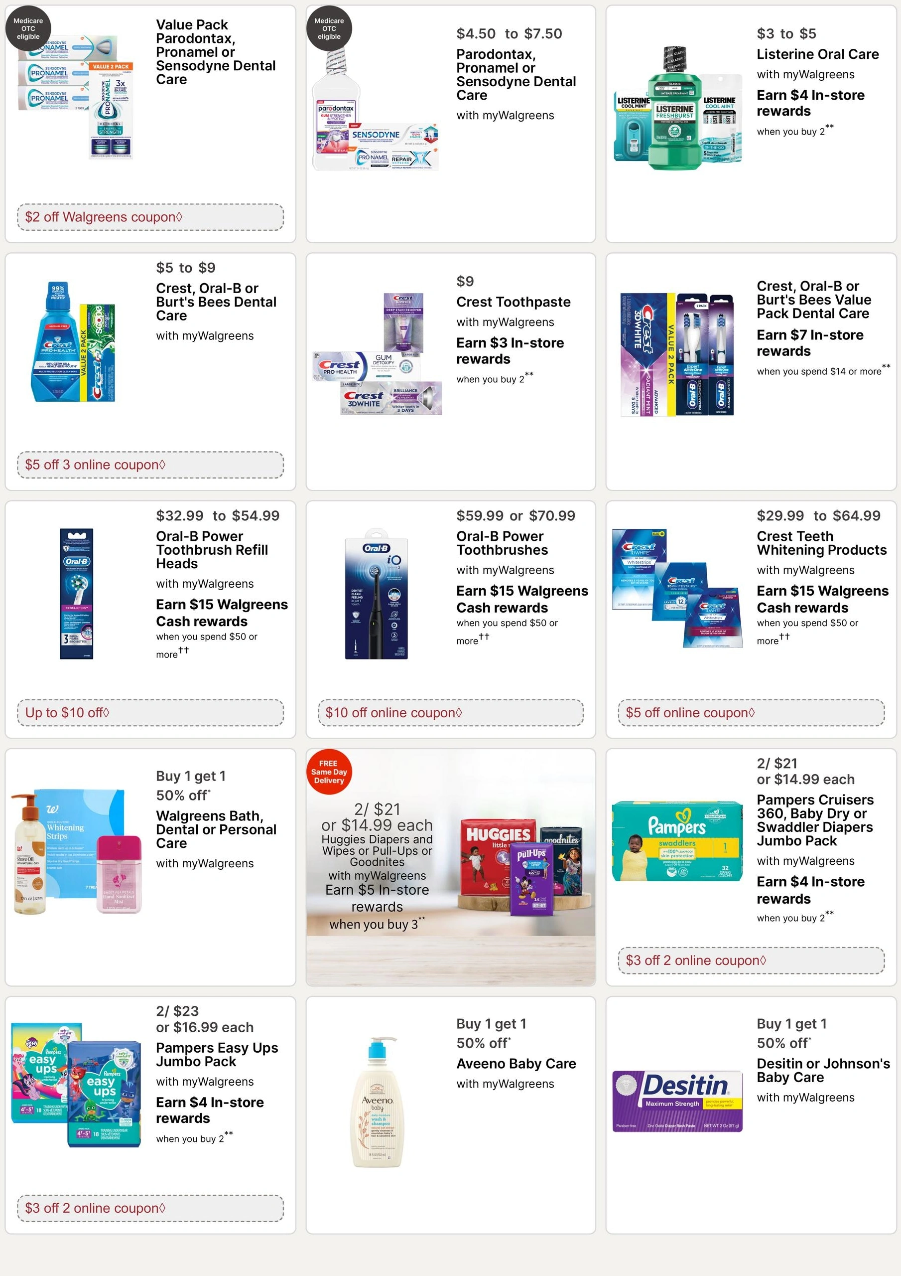 Walgreens flyer page 12