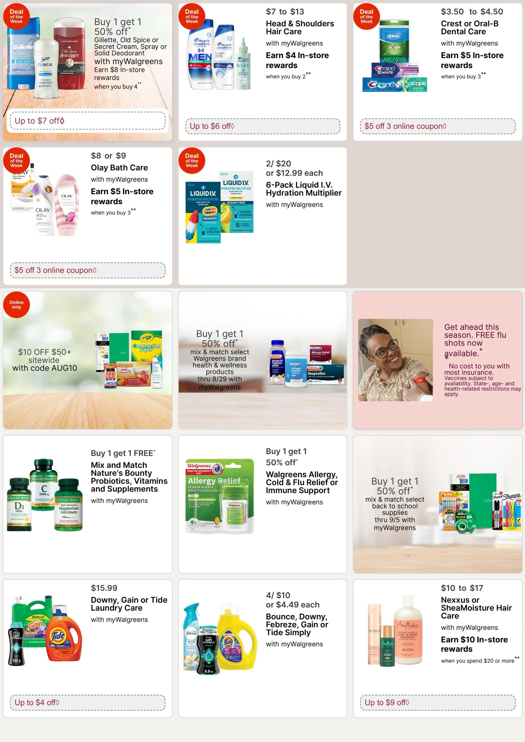 Walgreens flyer page 2