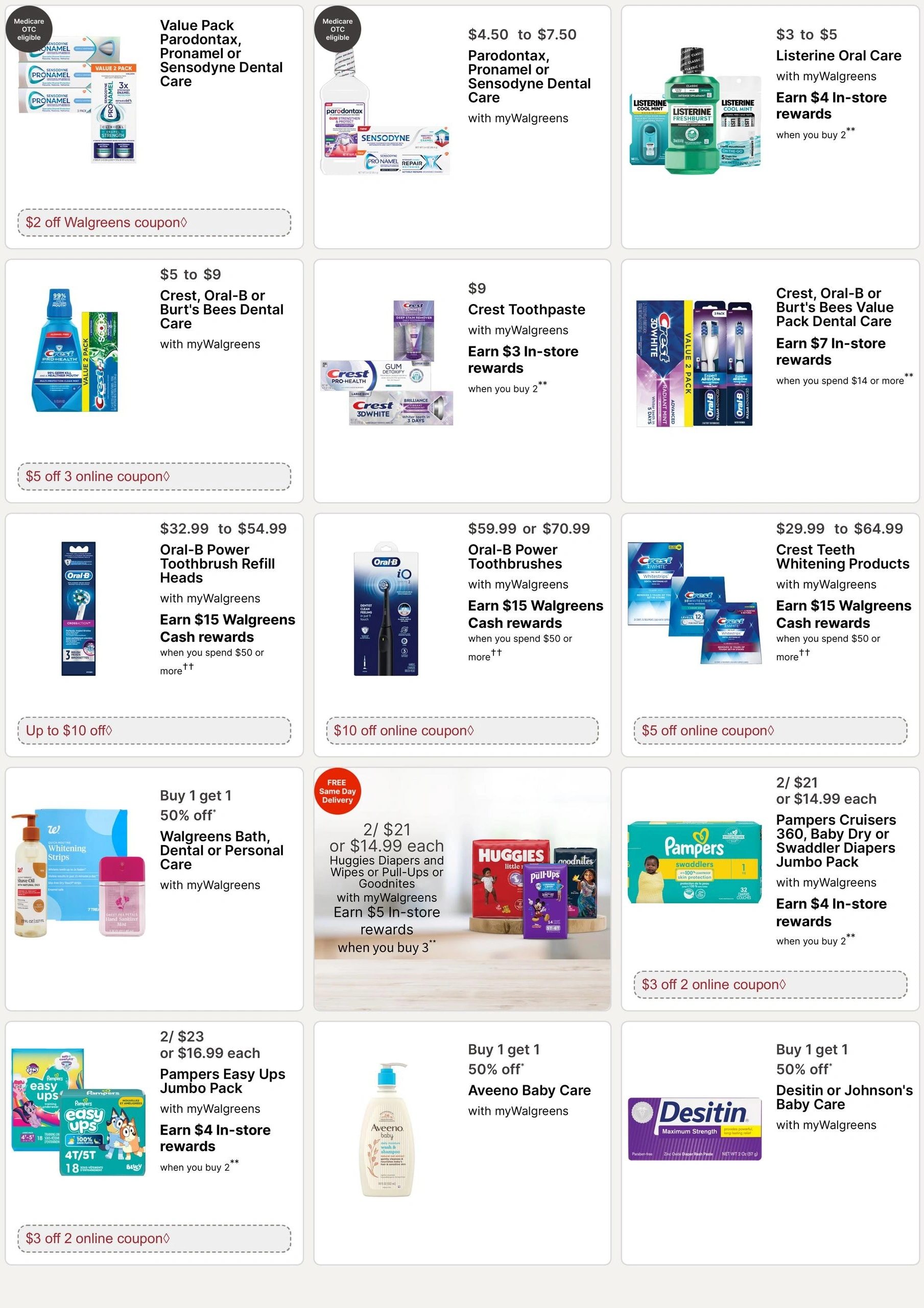 Walgreens flyer page 12