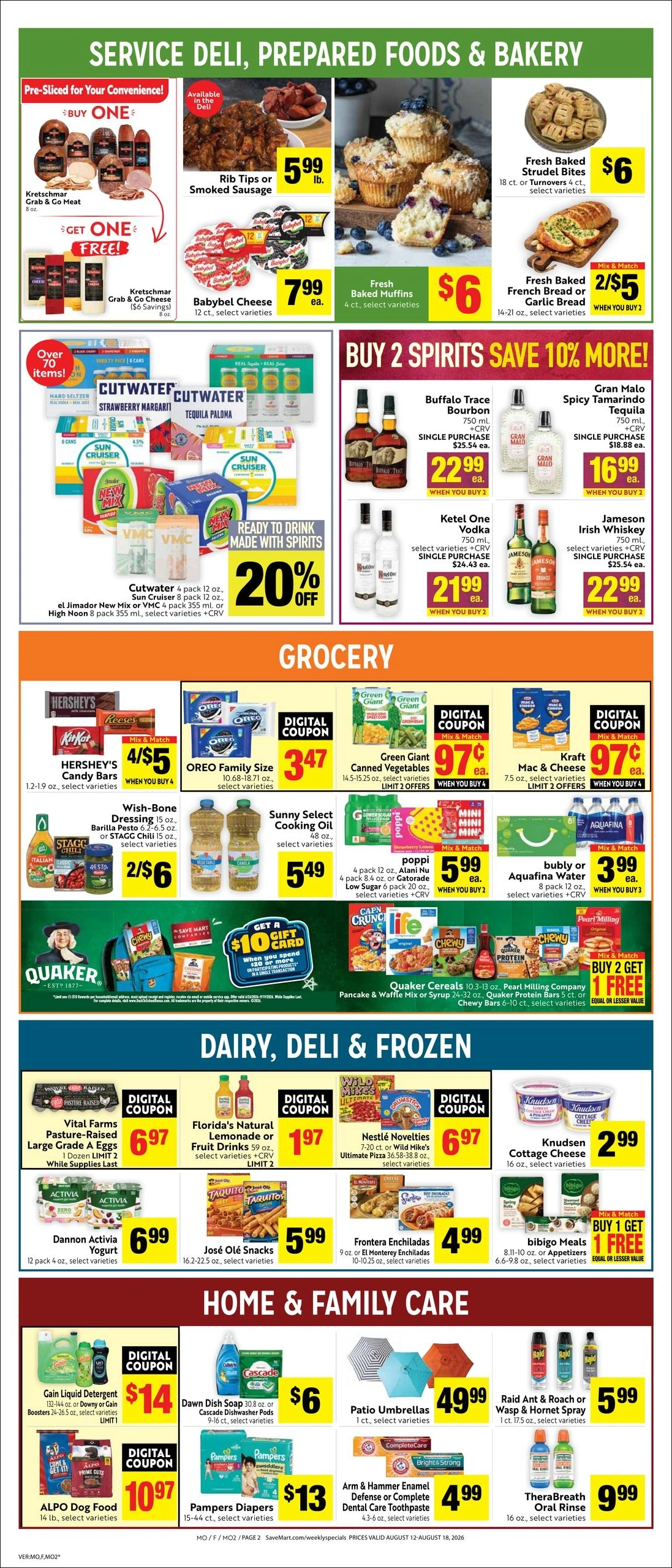Save Mart flyer page 2