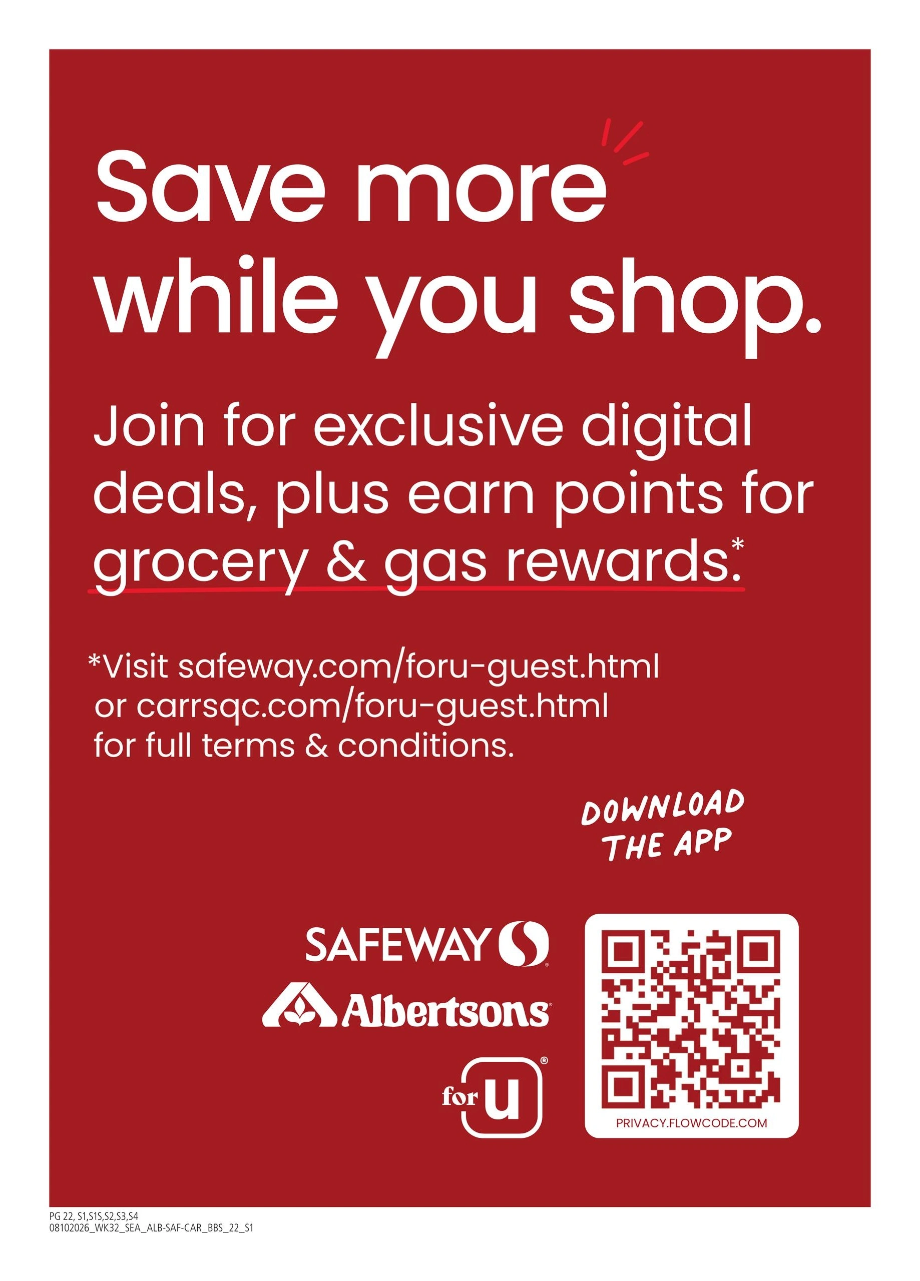 Safeway flyer page 22