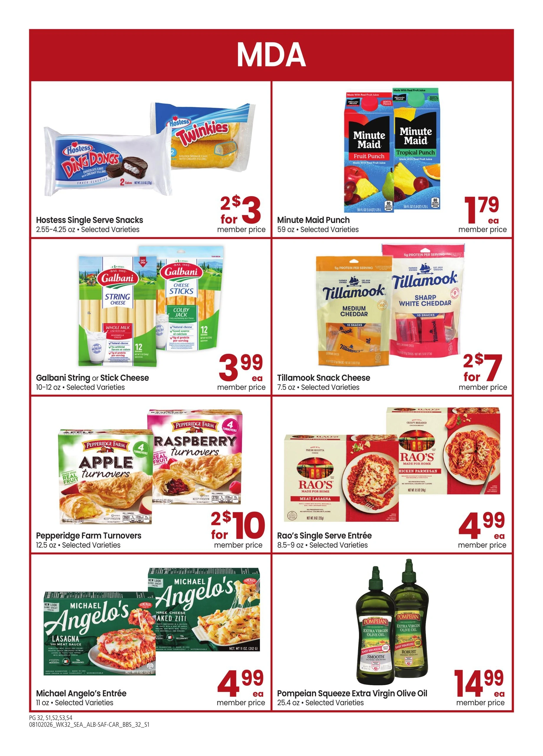 Safeway flyer page 32