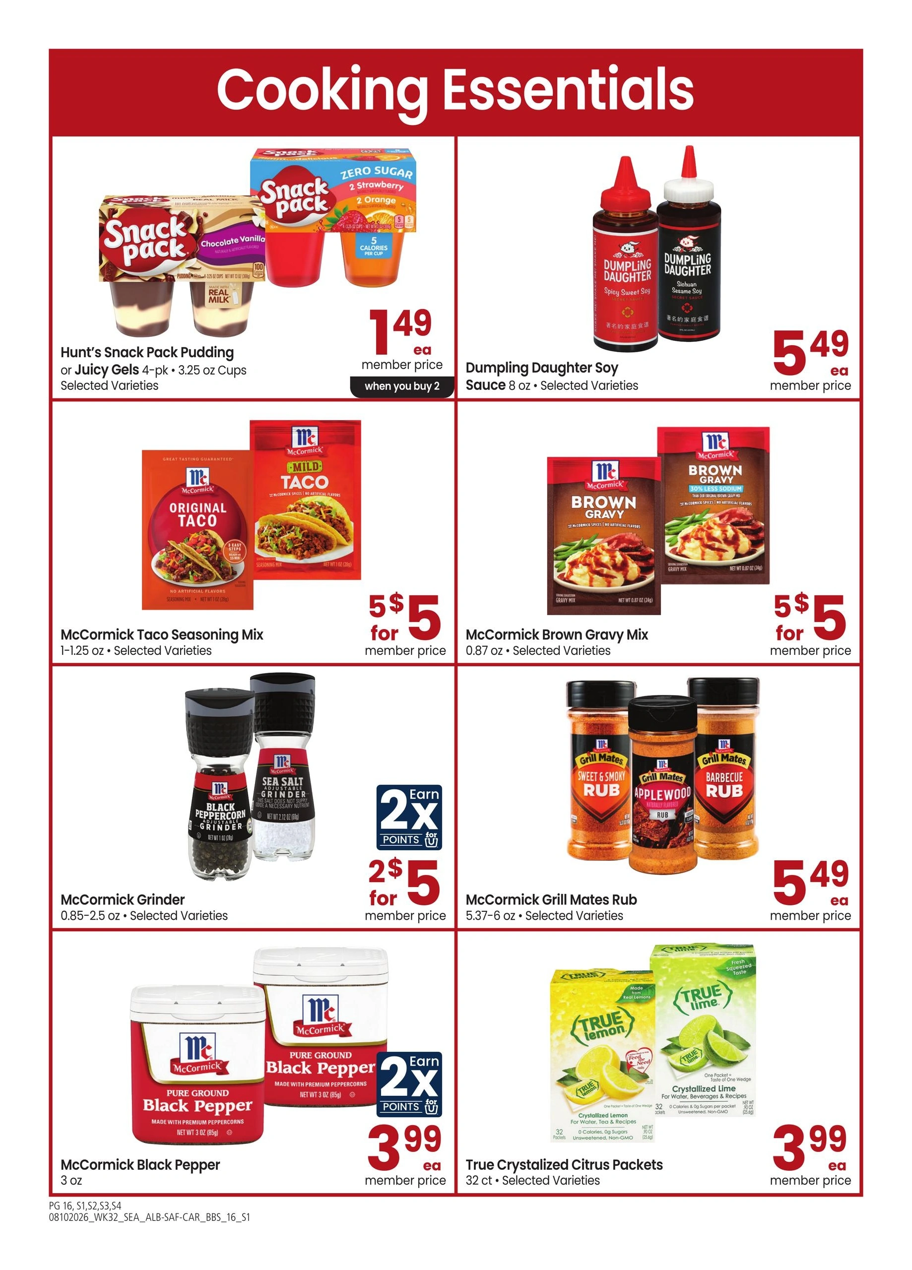 Safeway flyer page 16