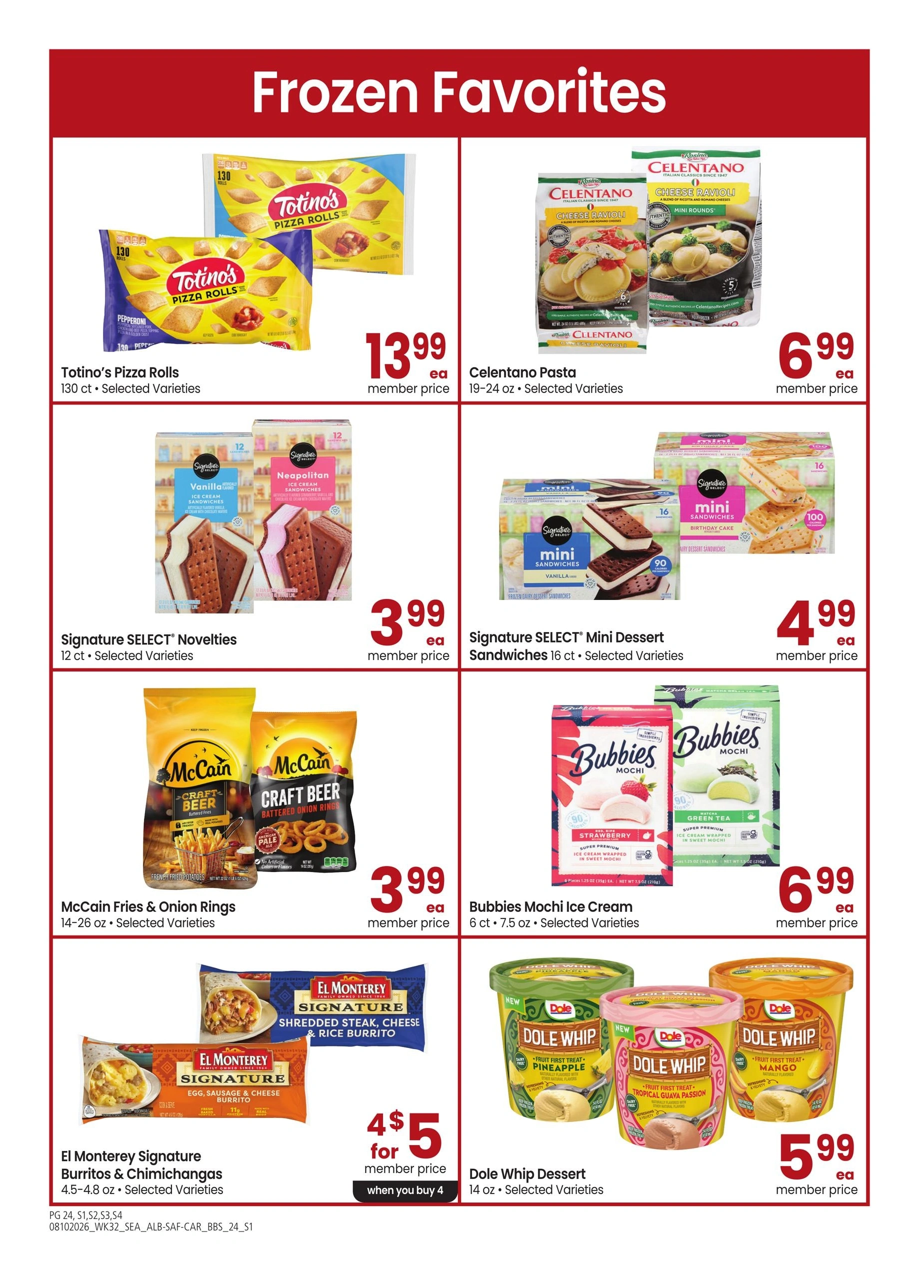 Safeway flyer page 24