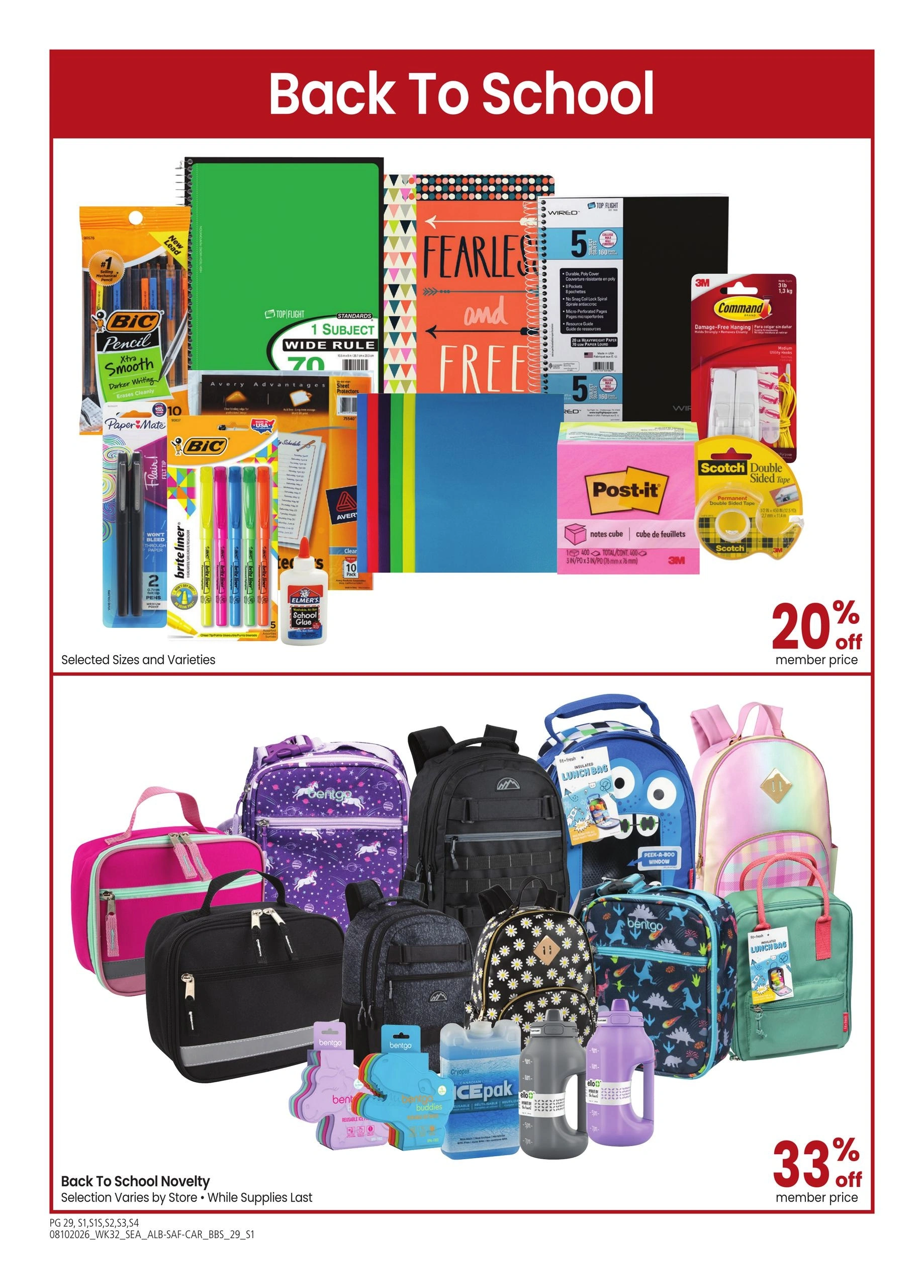 Safeway flyer page 29