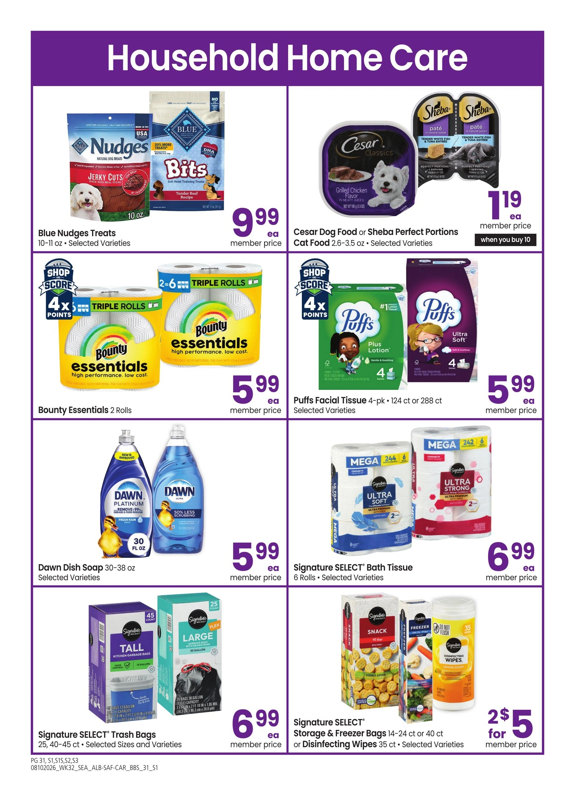 Safeway flyer page 31