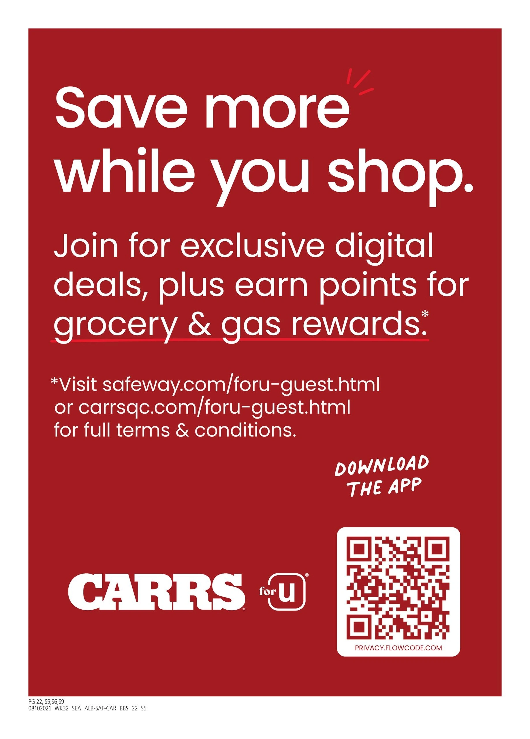 Safeway flyer page 22