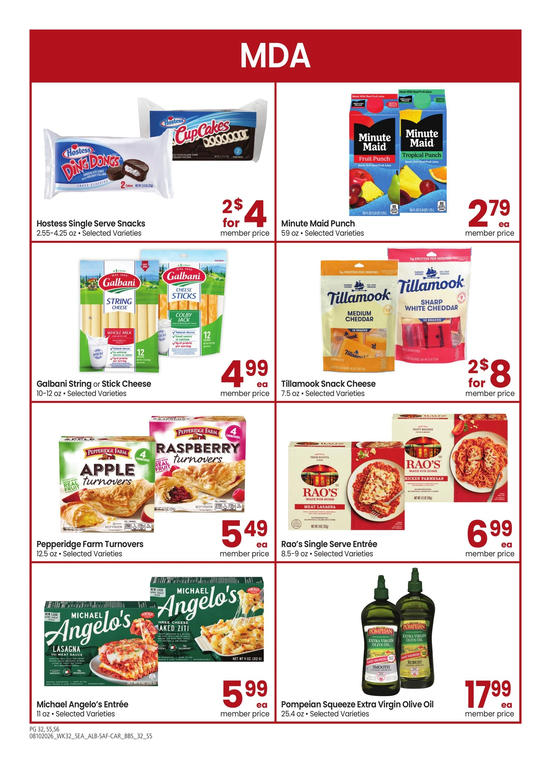 Safeway flyer page 32