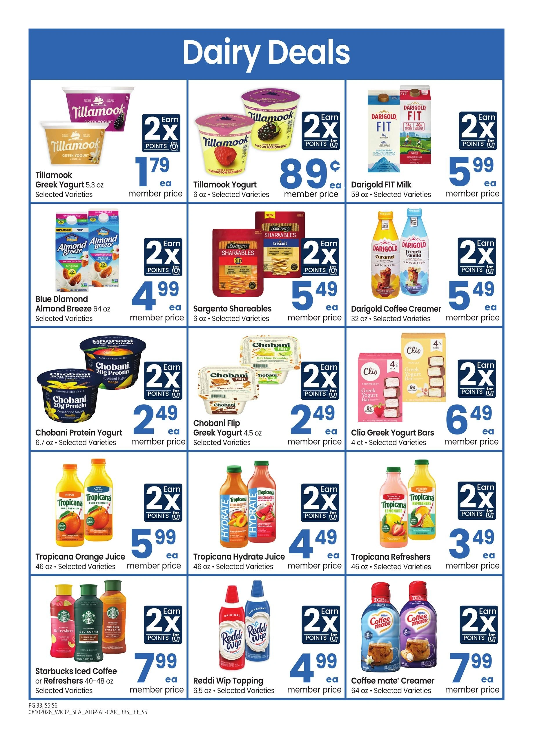 Safeway flyer page 33