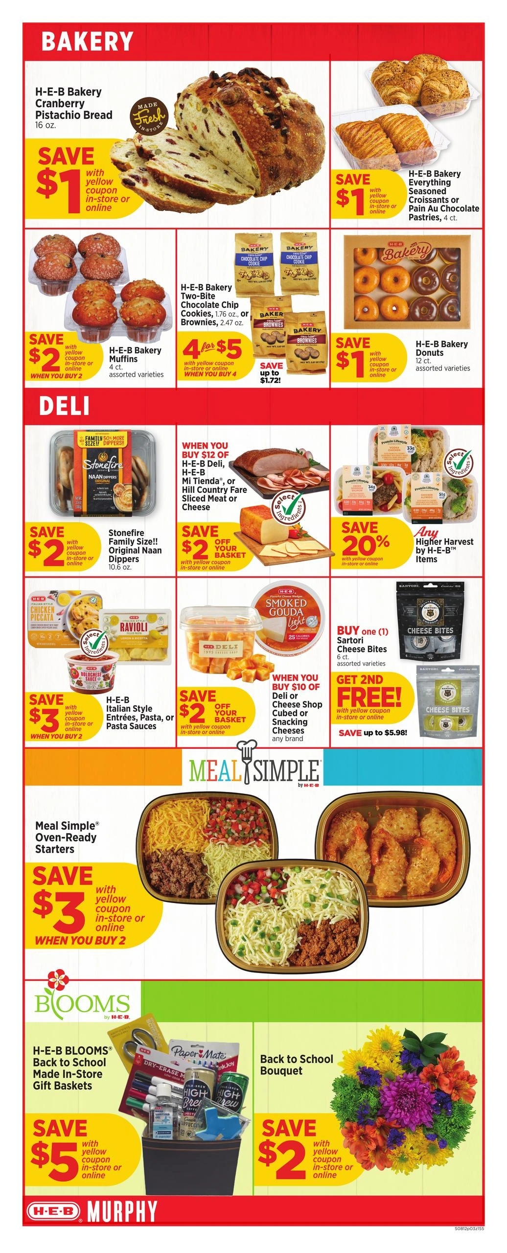 H-E-B flyer page 3