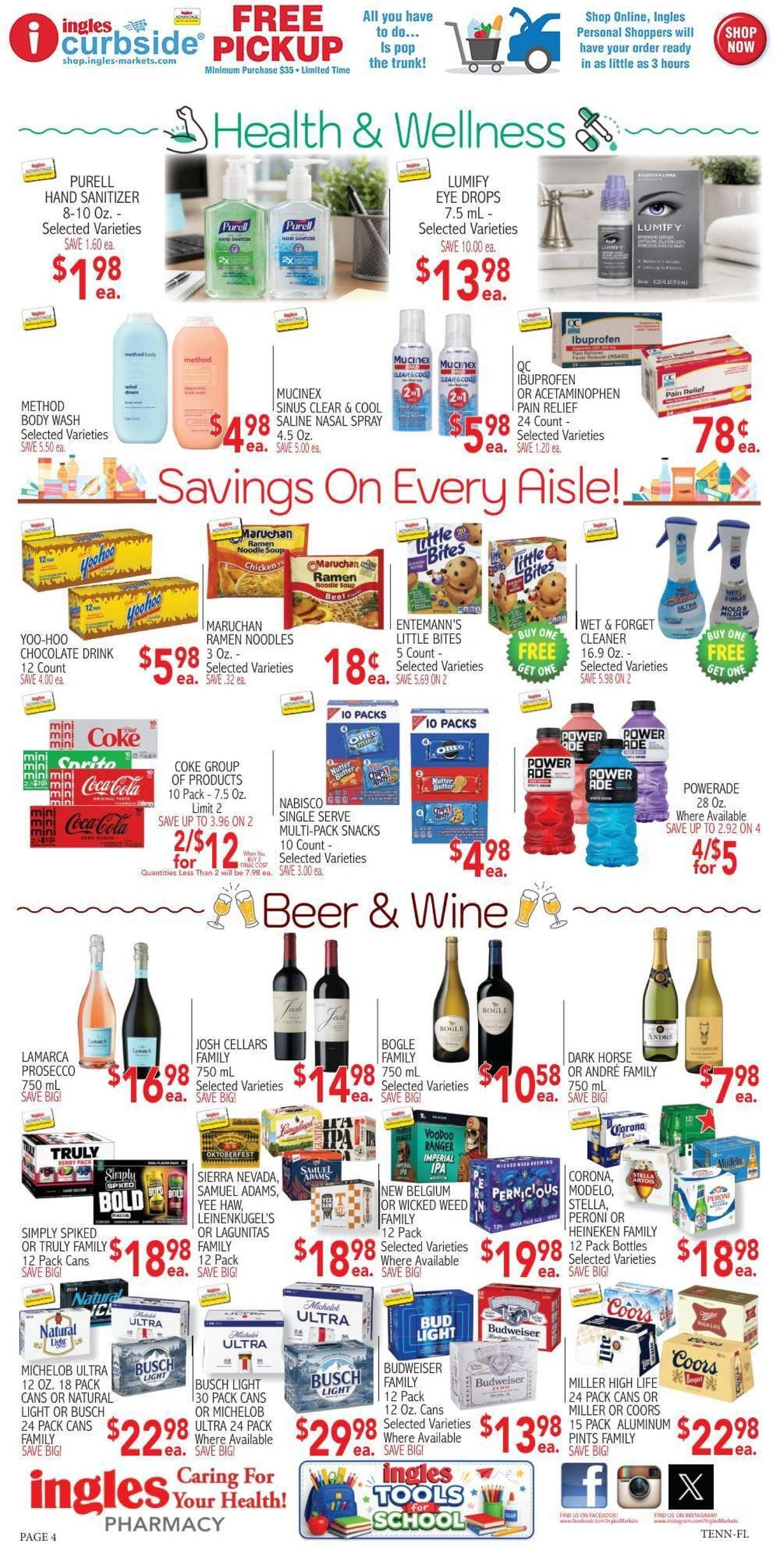 Ingles Markets flyer page 4