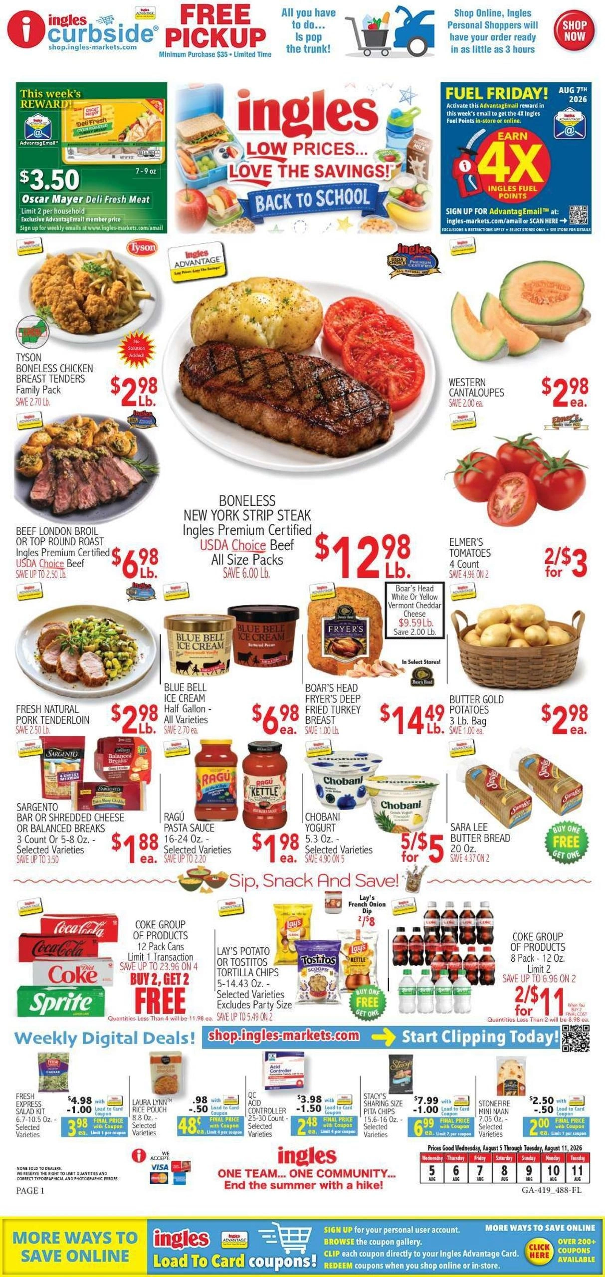 Ingles Markets flyer page 1